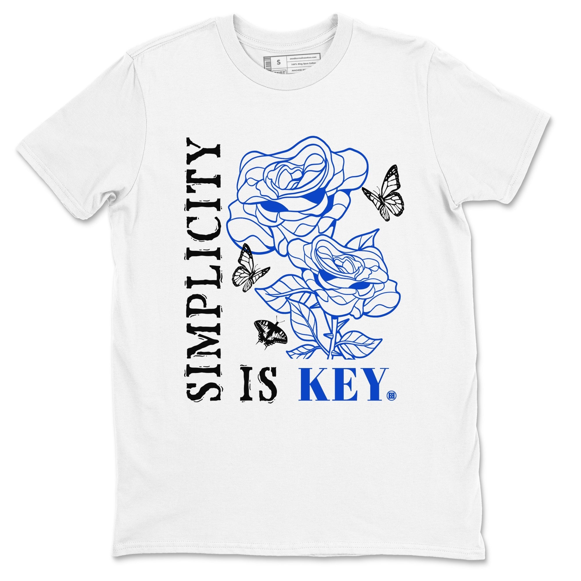 Simplicity Is Key Sneaker Tees - Air Jordan 12 Blueberry