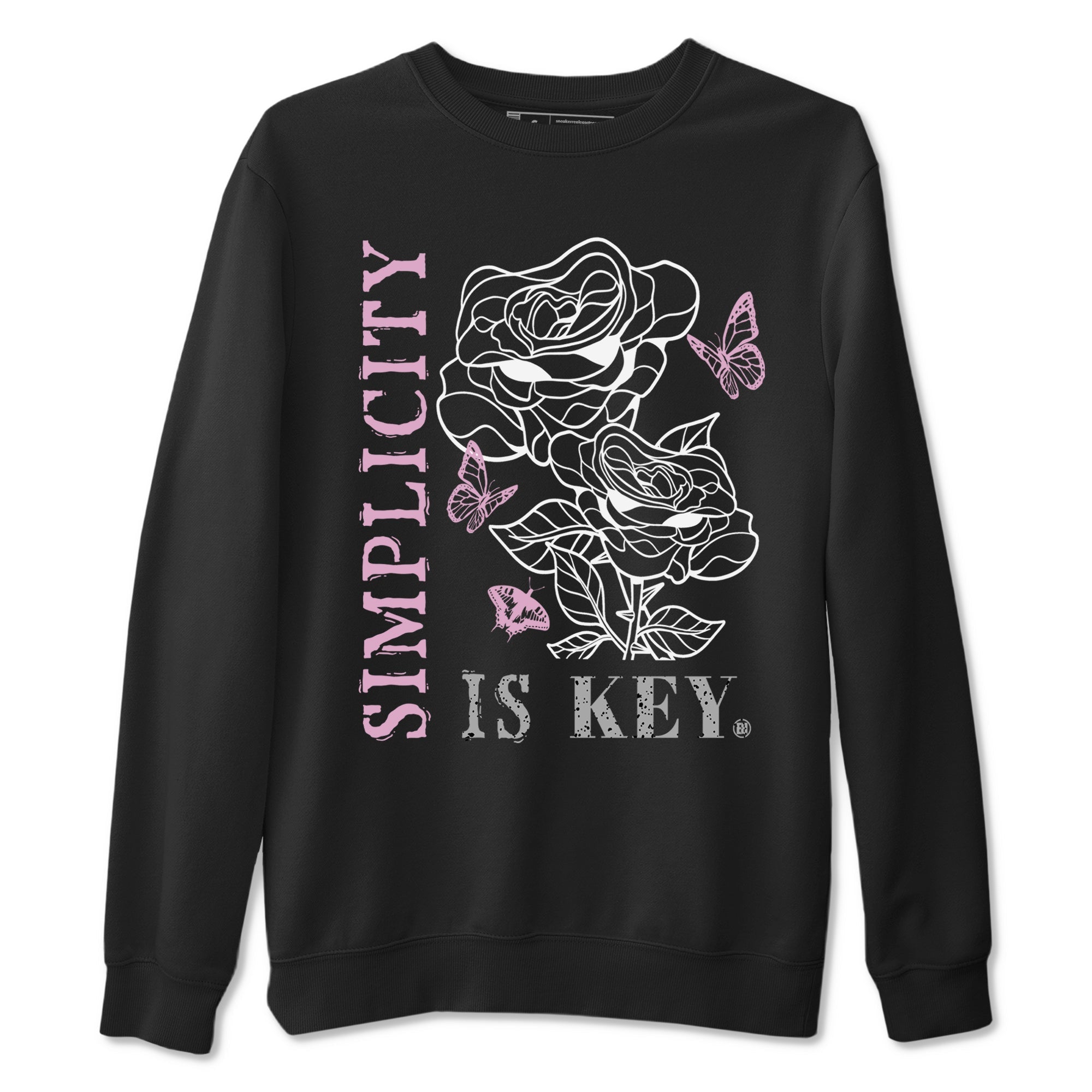 Simplicity Is Key Sneaker Tees - Air Jordan 4 Orchid