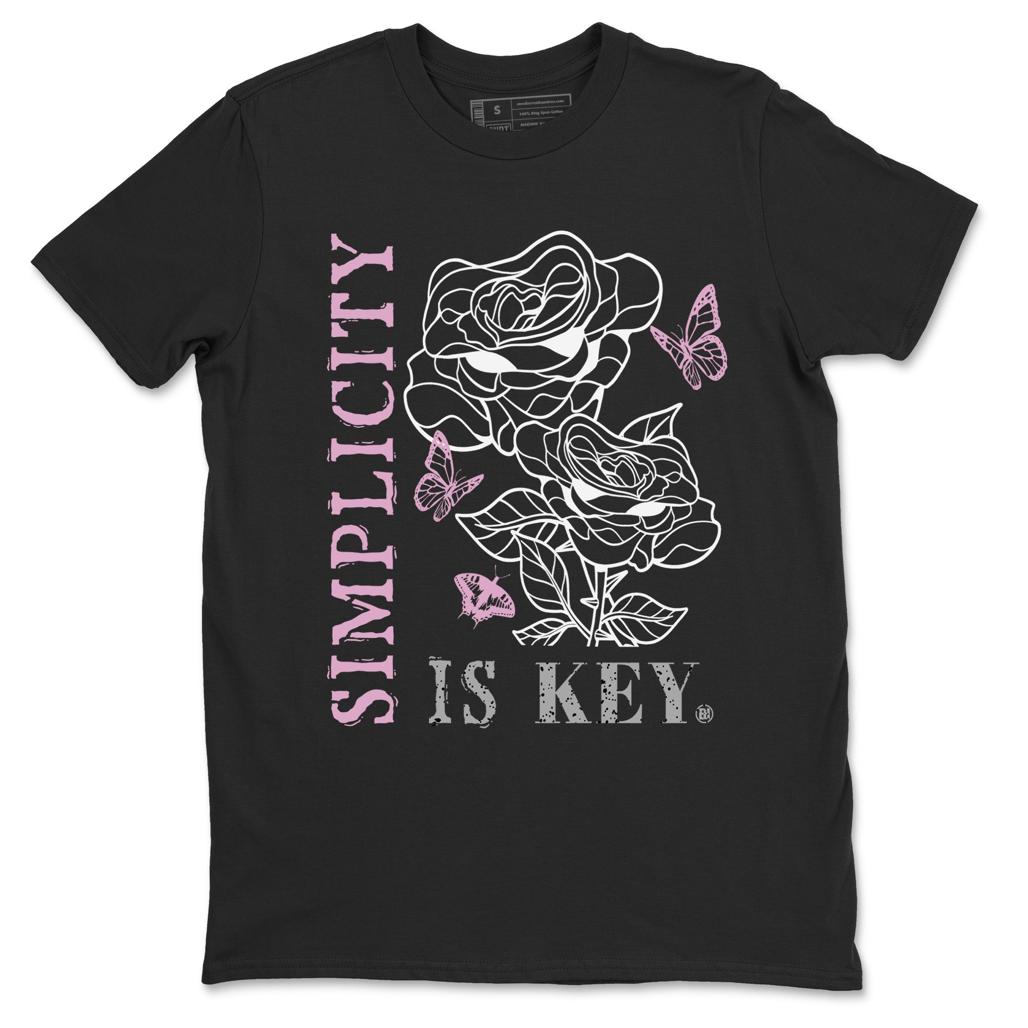 Simplicity Is Key Sneaker Tees - Air Jordan 4 Orchid