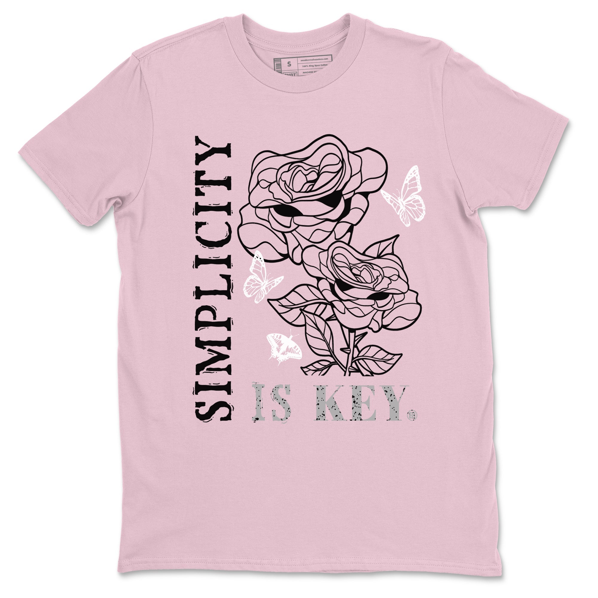 Simplicity Is Key Sneaker Tees - Air Jordan 4 Orchid