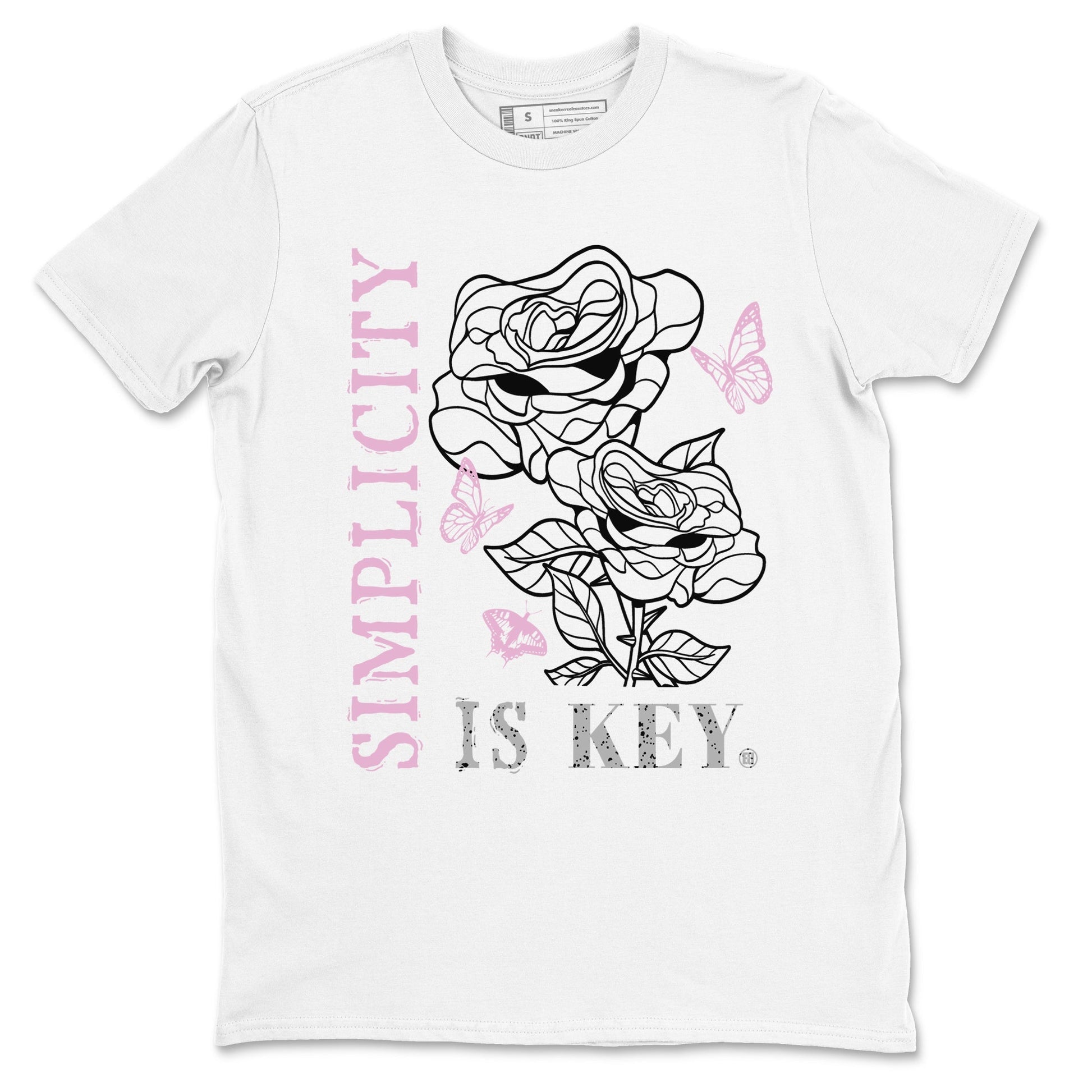 Simplicity Is Key Sneaker Tees - Air Jordan 4 Orchid