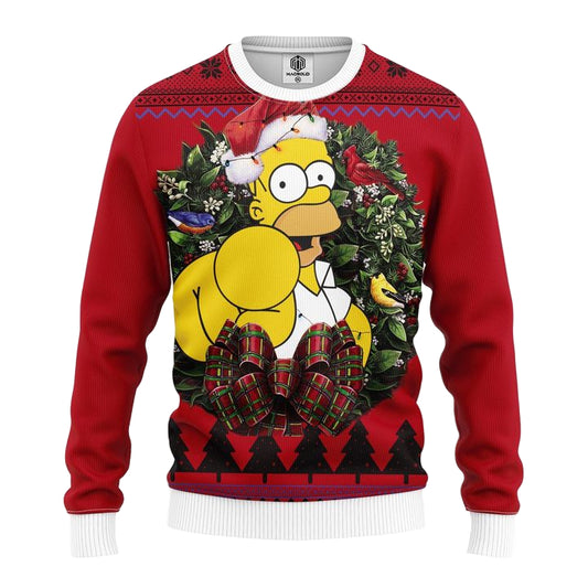 Simpsons Homer Noel Mc Ugly Christmas Sweater Thanksgiving Gift ? Usalast