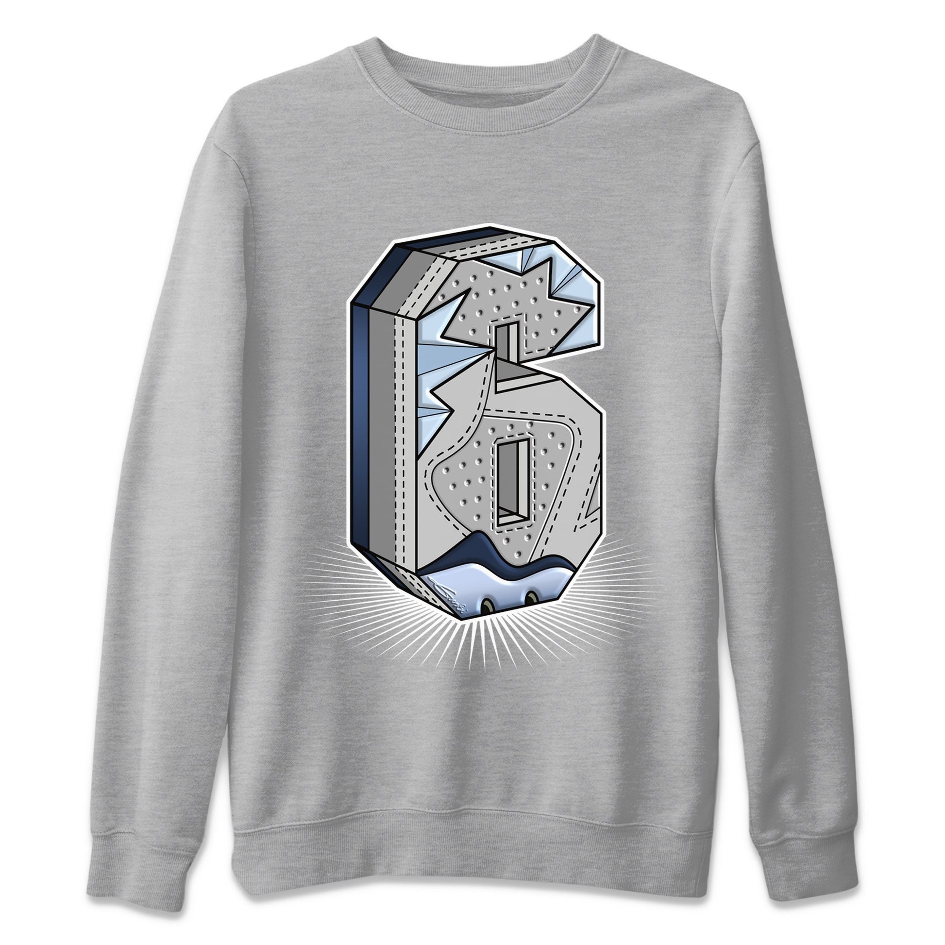 Six Statue Unisex Tops - Air Jordan 6 Georgetown