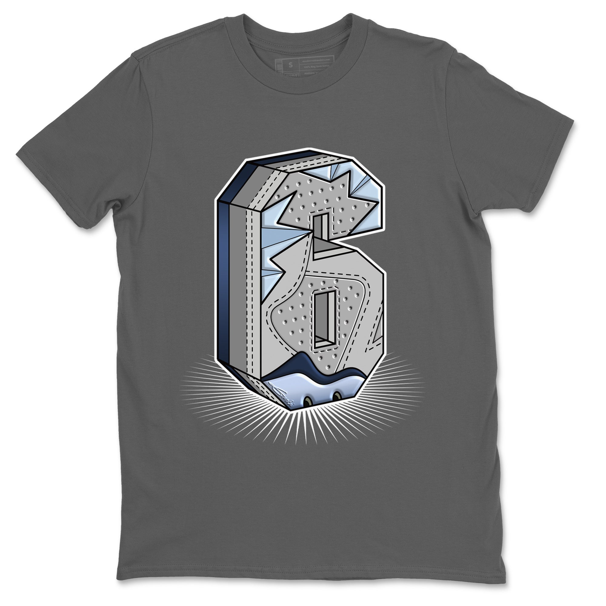Six Statue Unisex Tops - Air Jordan 6 Georgetown