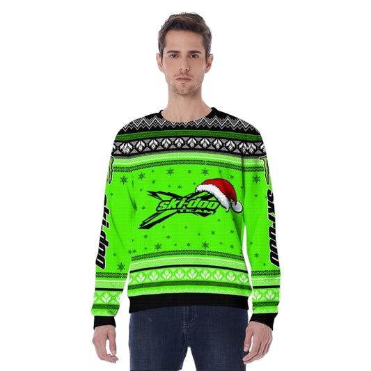 Ski-doo Team Green 3D Ugly Christmas Sweater ? Usalast