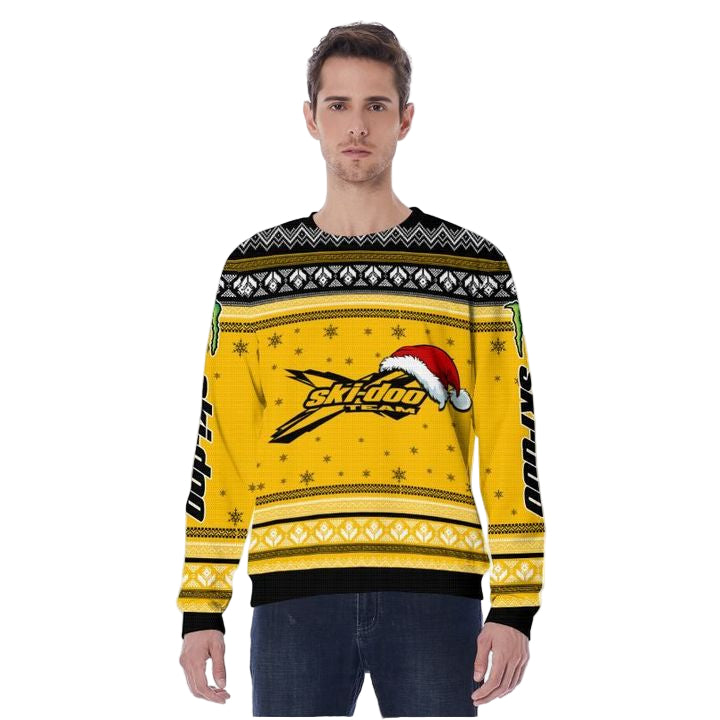 Ski-doo Team Yellow 3D Ugly Christmas Sweater ? Usalast
