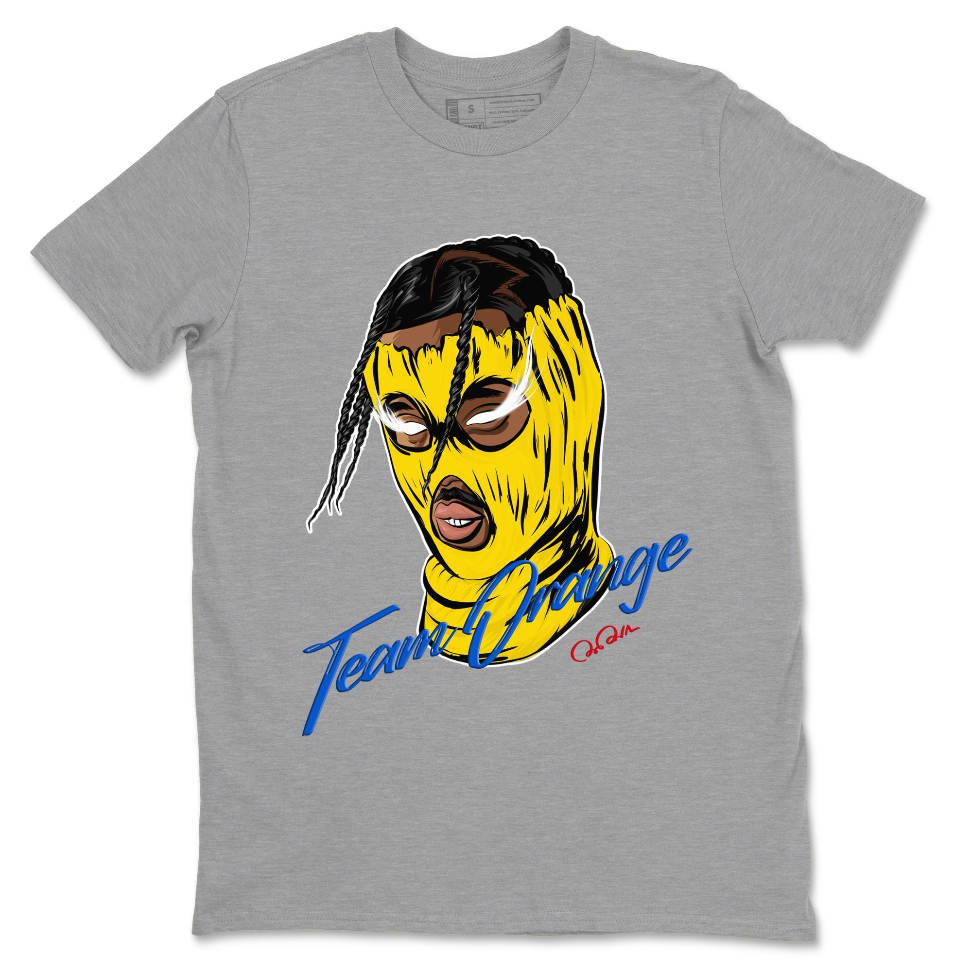 Ski Mask Gang Sneaker Tees - Air Jordan 1 Travis Scott Canary