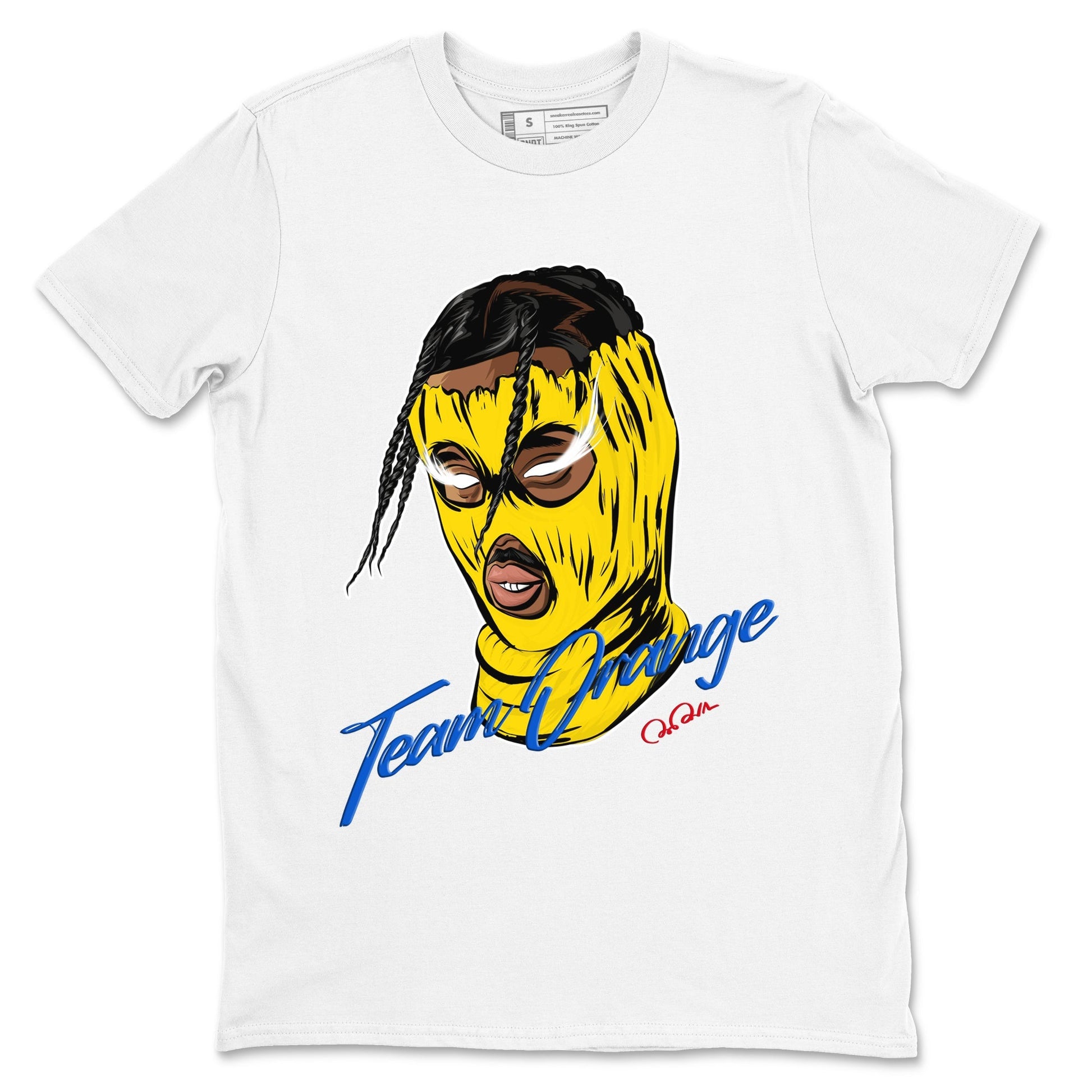 Ski Mask Gang Sneaker Tees - Air Jordan 1 Travis Scott Canary