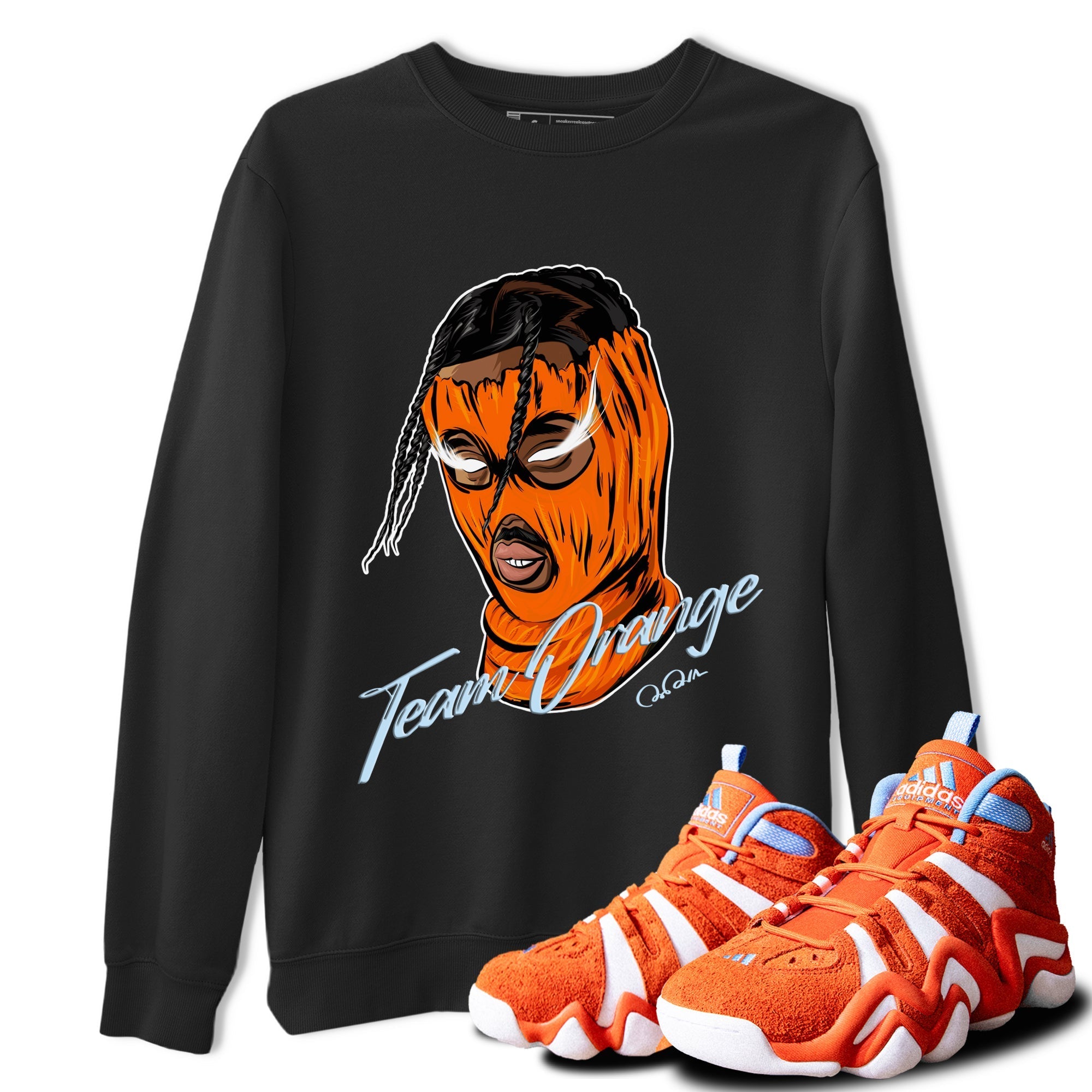 Ski Mask Gang Sneaker Tee - Crazy 8 Team Orange