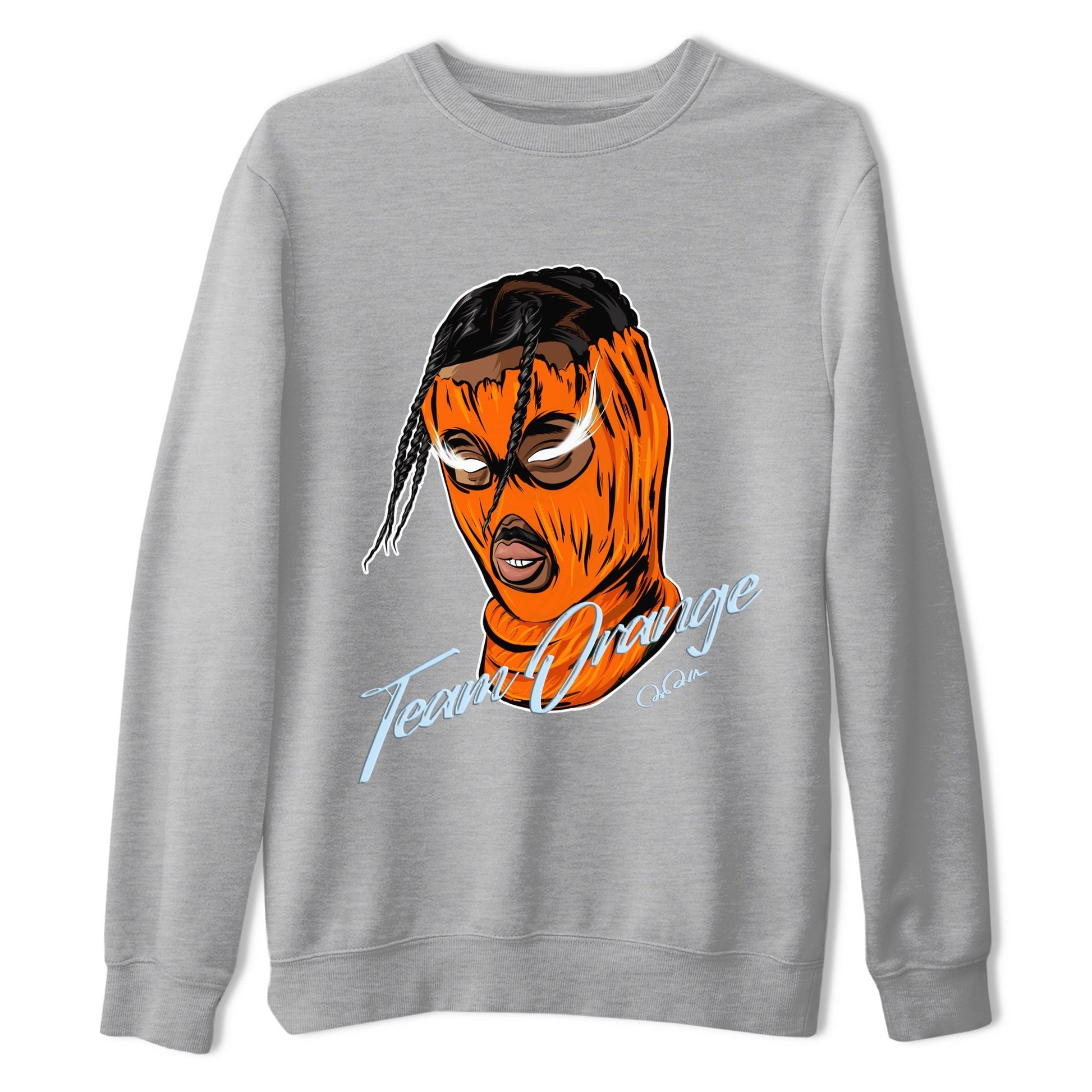 Ski Mask Gang Sneaker Tee - Crazy 8 Team Orange