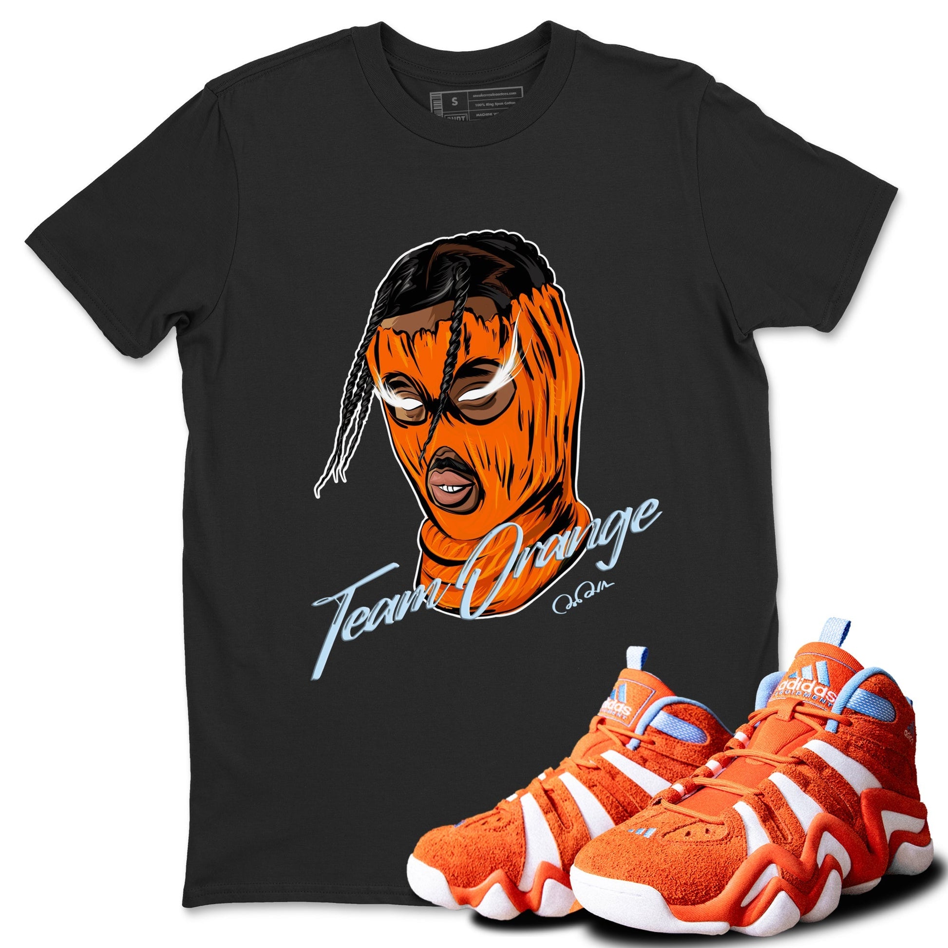 Ski Mask Gang Sneaker Tee - Crazy 8 Team Orange