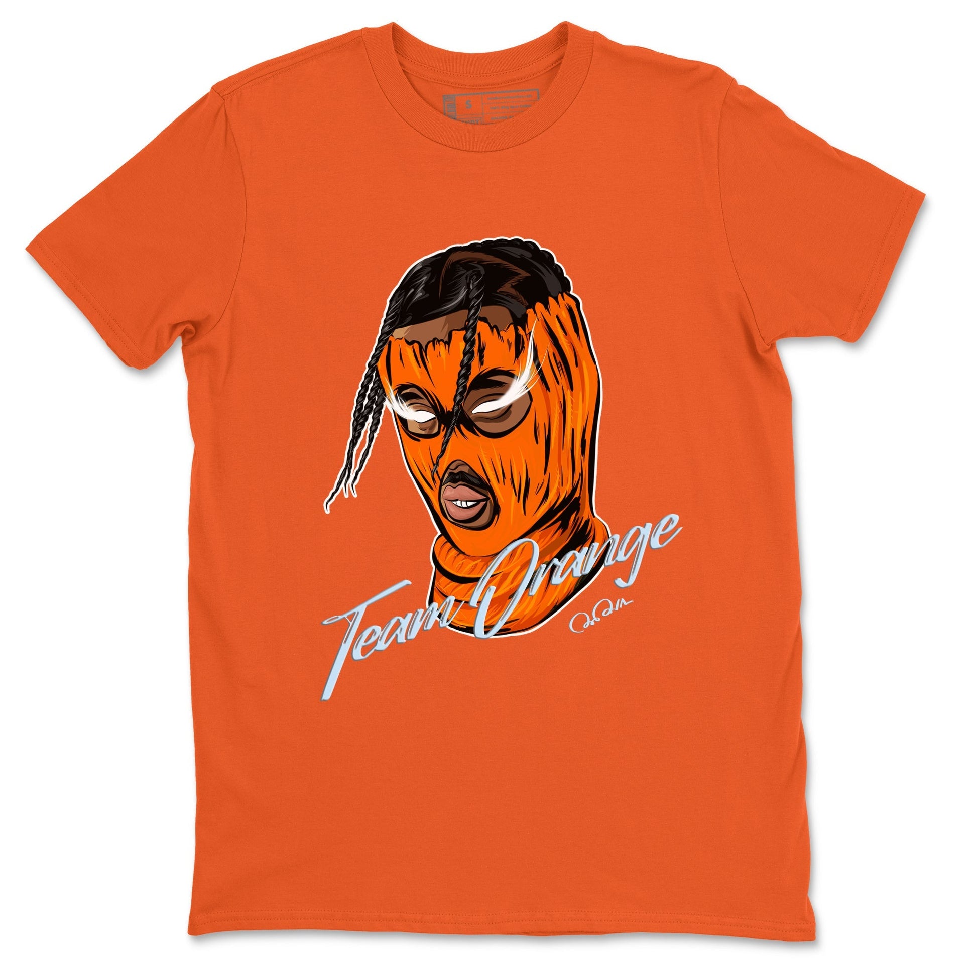 Ski Mask Gang Sneaker Tee - Crazy 8 Team Orange