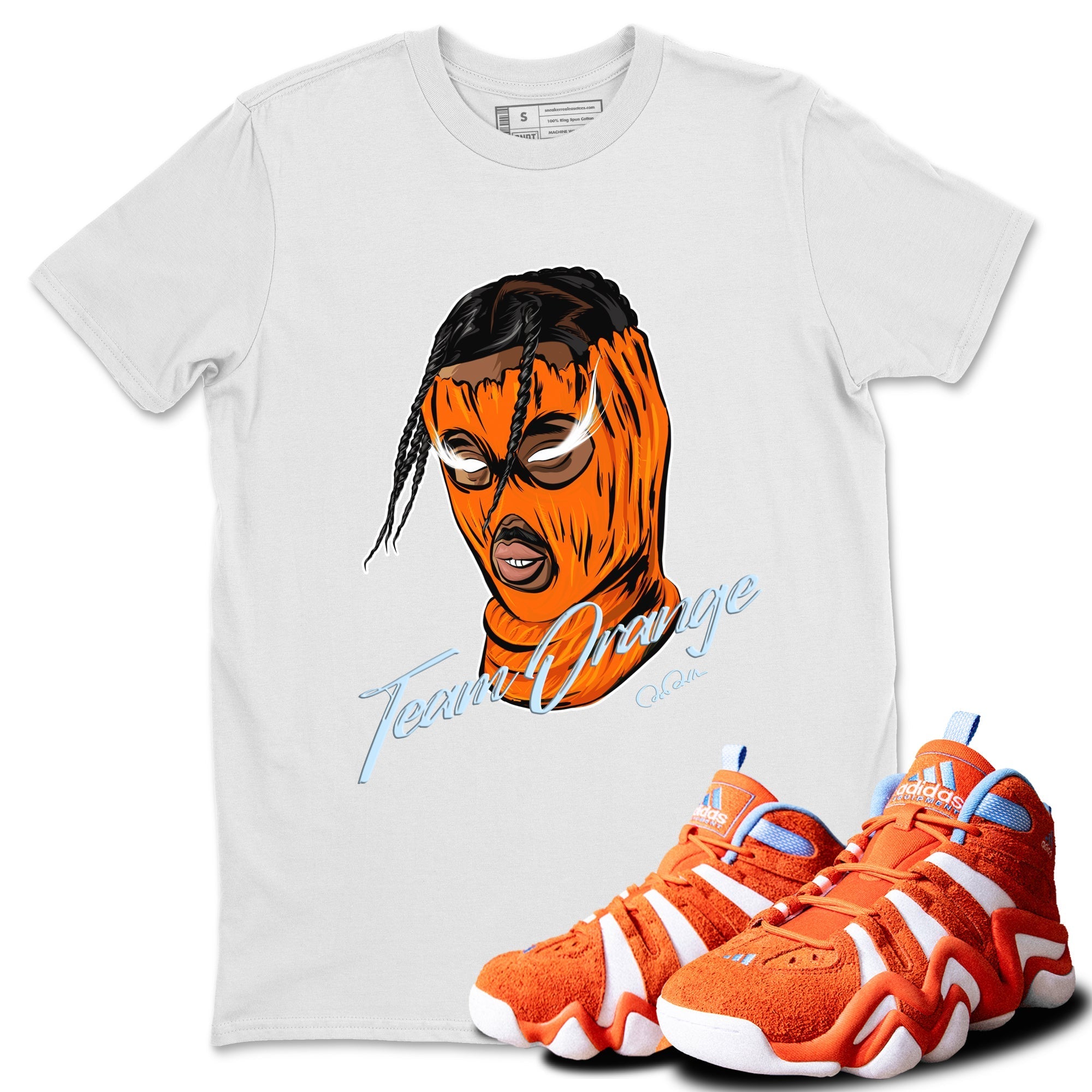 Ski Mask Gang Sneaker Tee - Crazy 8 Team Orange