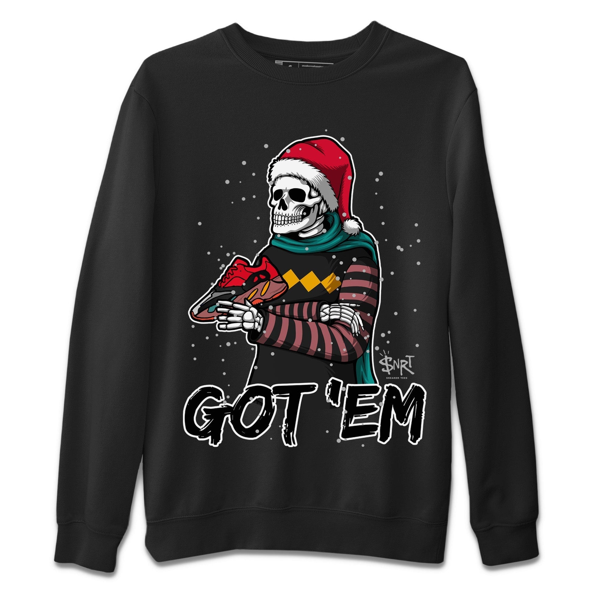 Skull Got Em Unisex Tops - Yeezy 700 Hi-Res Red