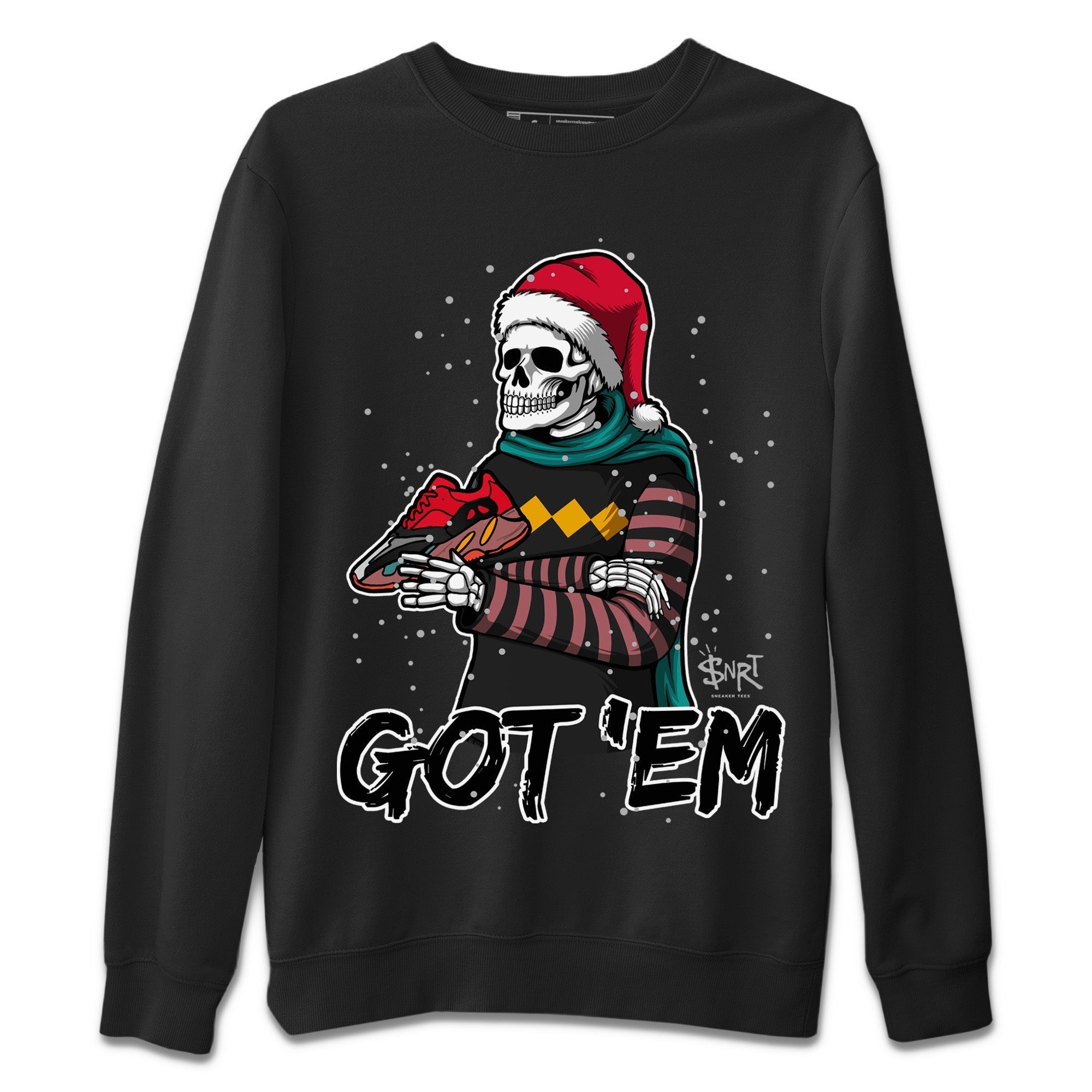 Skull Got Em Unisex Tops - Yeezy 700 Hi-Res Red