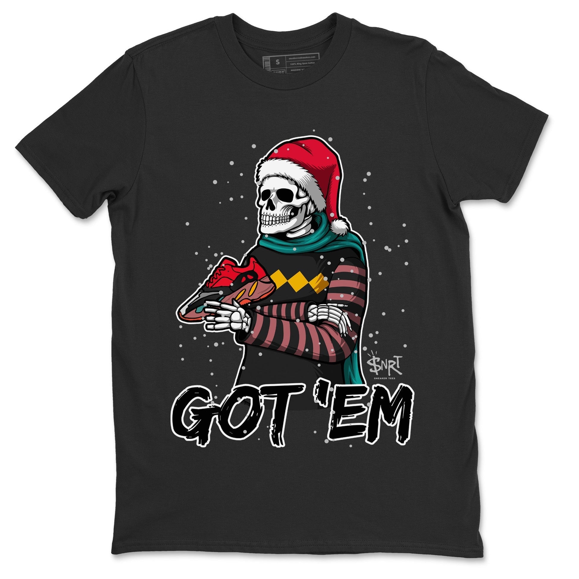 Skull Got Em Unisex Tops - Yeezy 700 Hi-Res Red