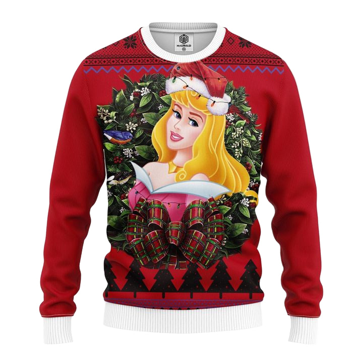 Sleeping Beauty Princess Noel Mc Ugly Christmas Sweater Thanksgiving Gift ? Usalast