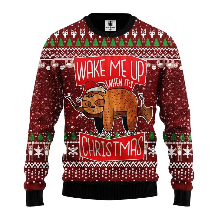 Sloth 3D Ugly Christmas Sweater Amazing Gift Idea Thanksgiving Gift ? Usalast