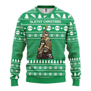 Sloth Tree Ugly Christmas Sweater Amazing Gift Idea Thanksgiving Gift ? Usalast