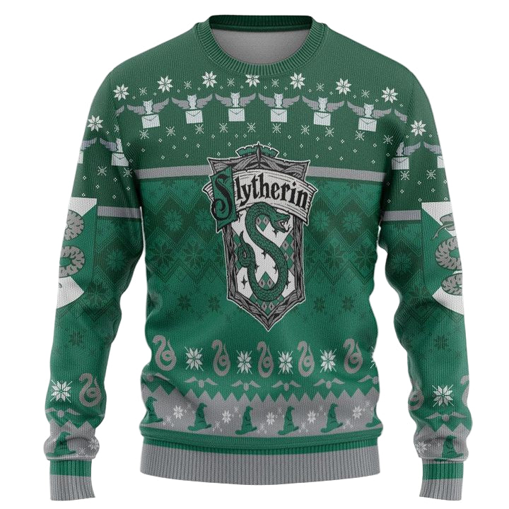 Slytherin Harry Potter Green Christmas Sweater ? Usalast