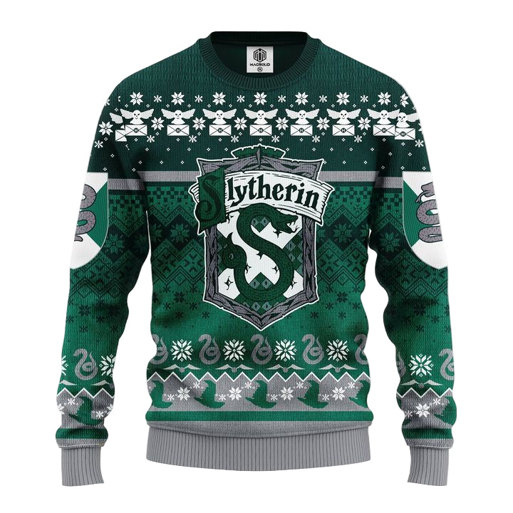 Slytherin Harry Potter Ugly Christmas Sweater Amazing Gift Idea Thanksgiving Gift ? Usalast