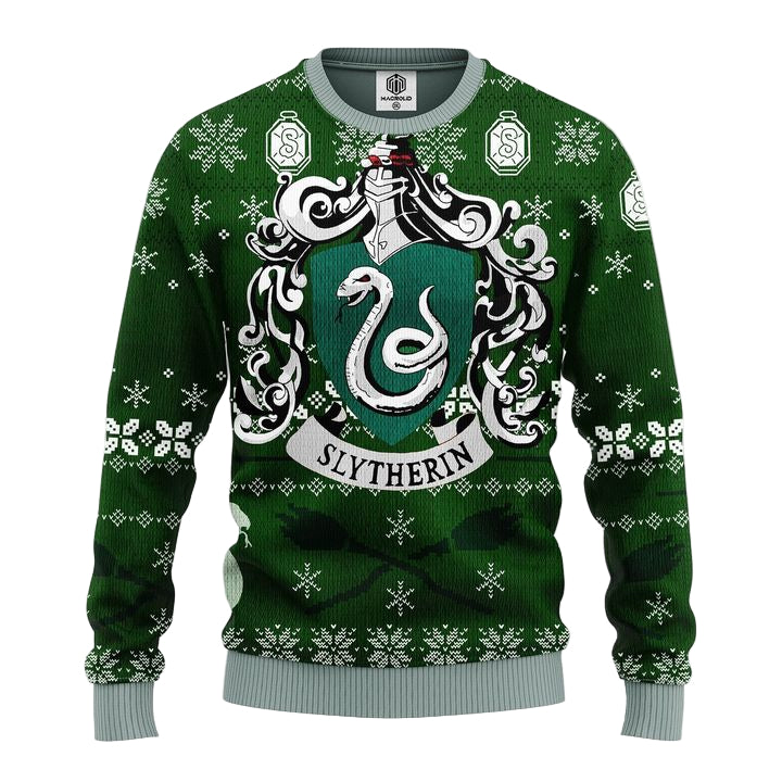 Slytherin Harrypotter Team Ugly Christmas Sweater Amazing Gift Idea Thanksgiving Gift ? Usalast