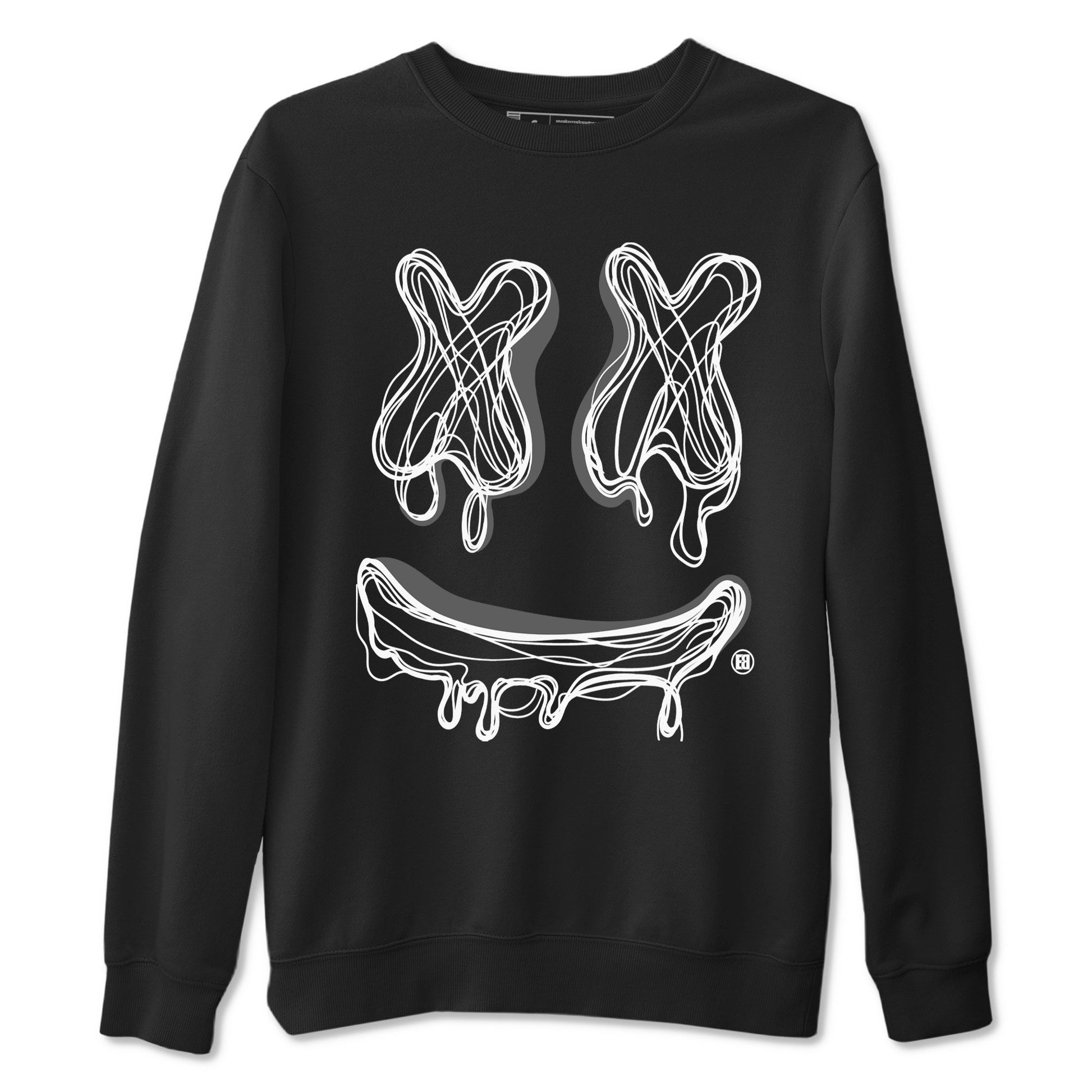 Smile Doodle Sneaker Tees - Air Jordan 9 Cool Grey