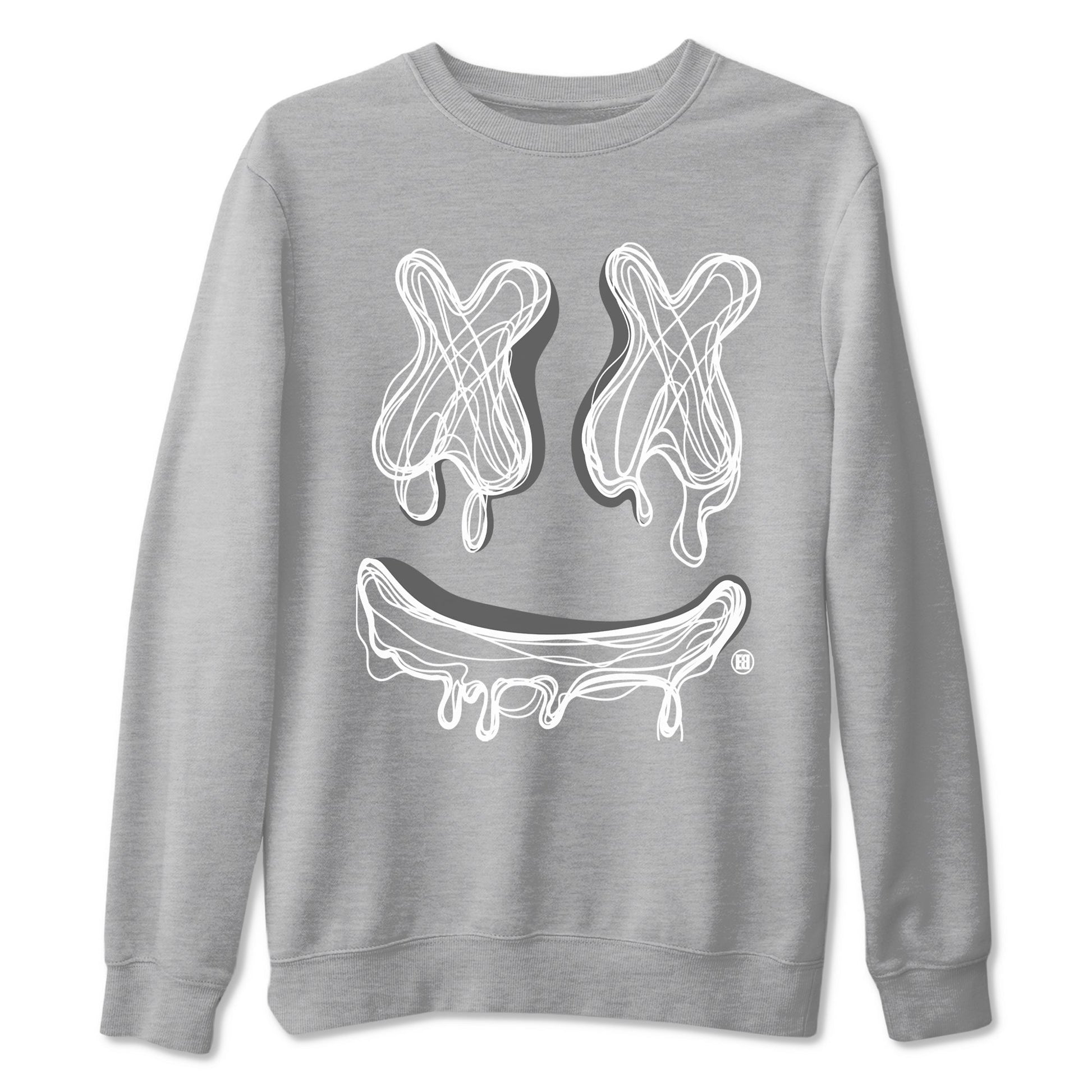 Smile Doodle Sneaker Tees - Air Jordan 9 Cool Grey