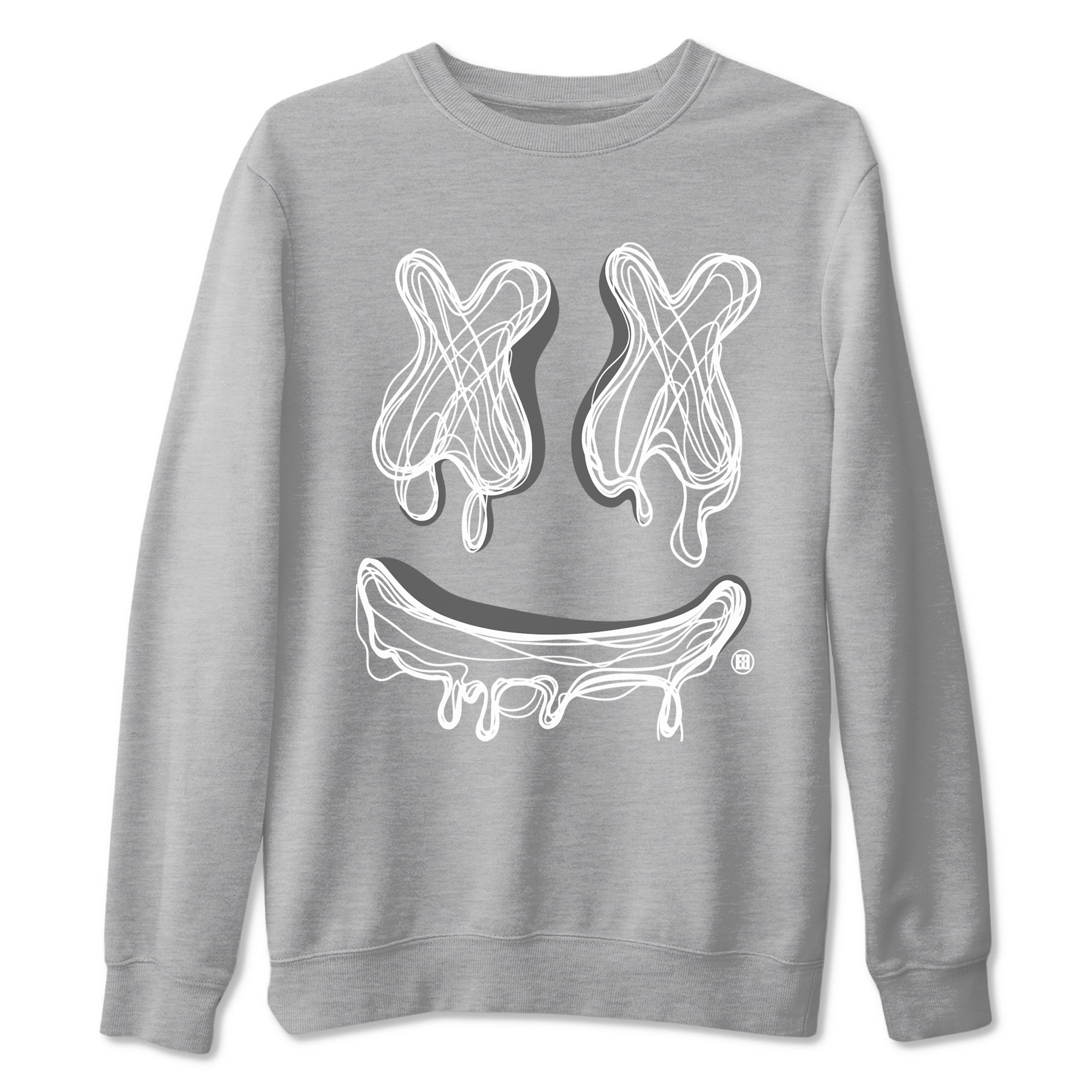 Smile Doodle Sneaker Tees - Air Jordan 9 Cool Grey