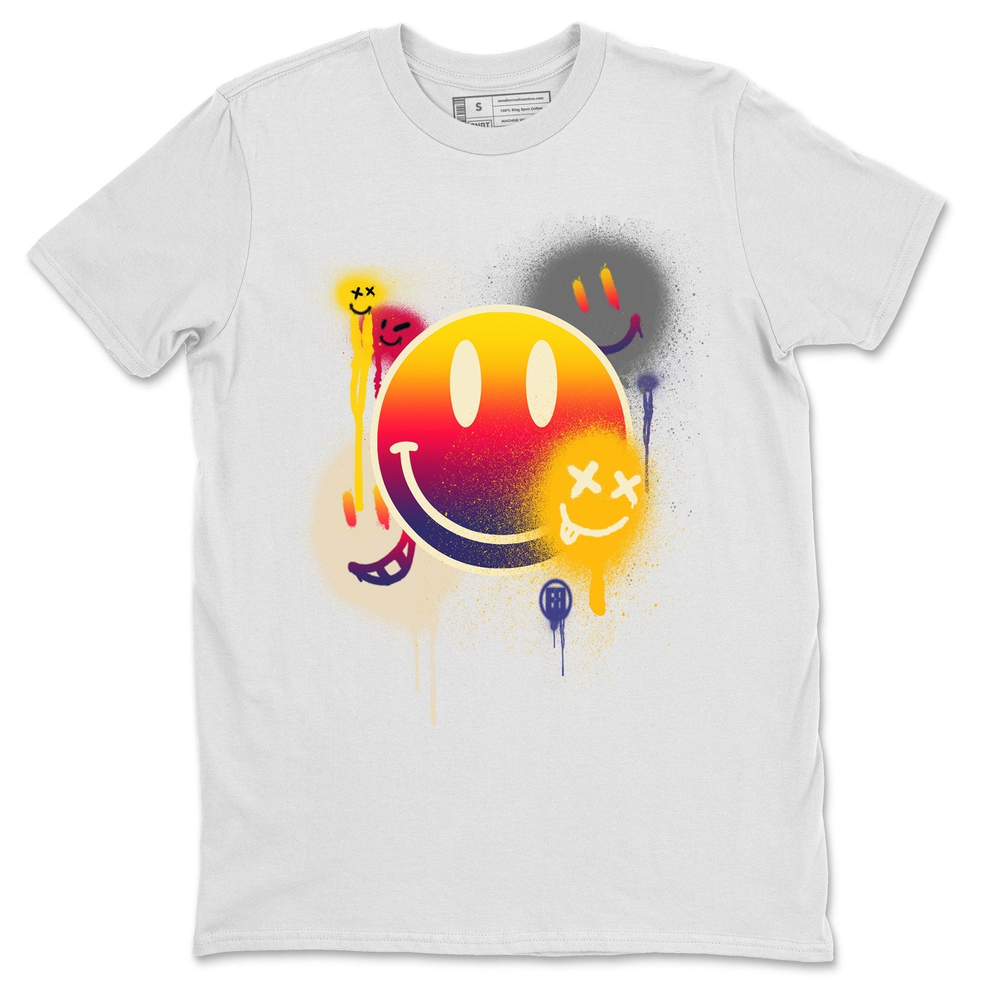Smile Painting Sneaker Tee - Air Jordan 3 J Balvin