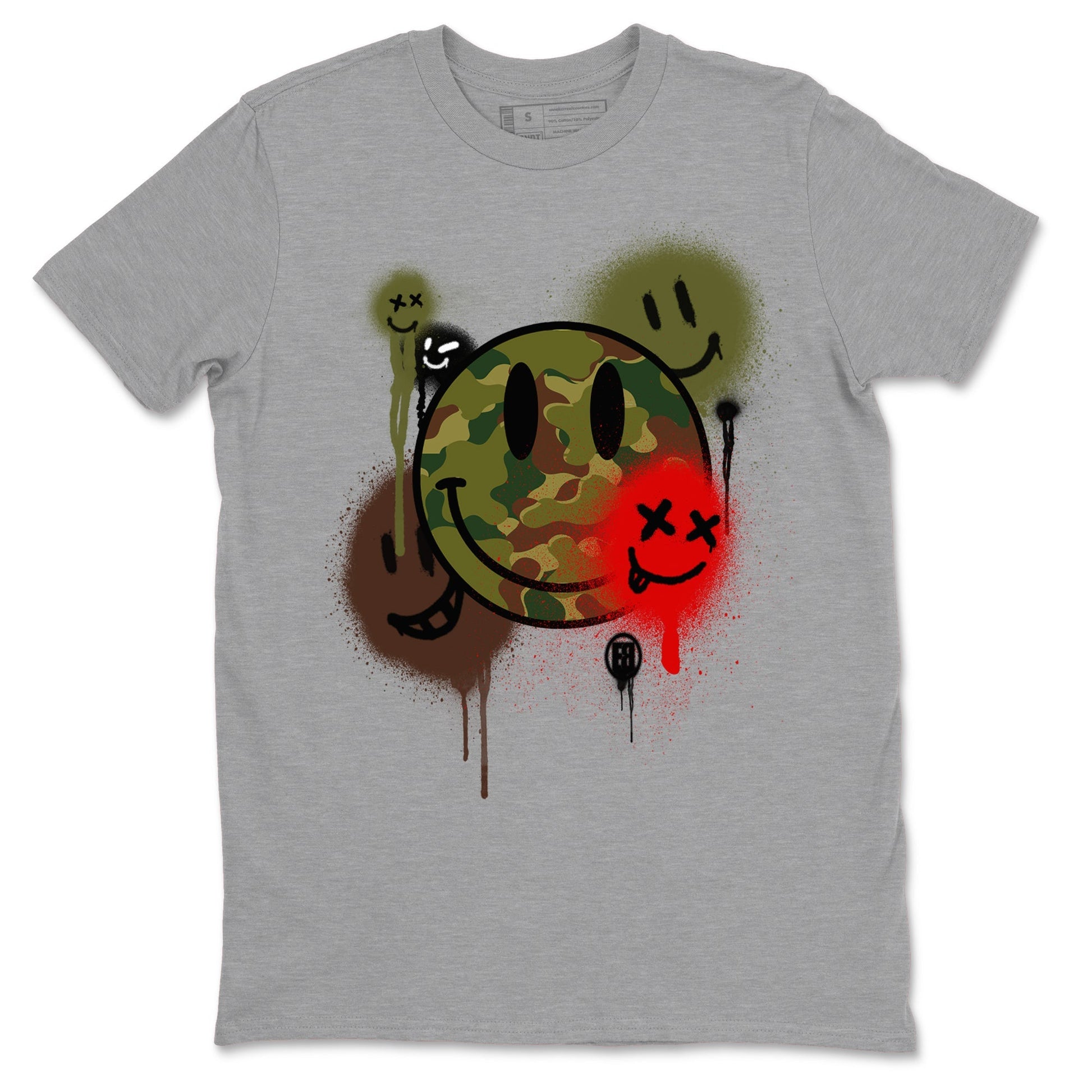 Smile Painting Sneaker Tees - Air Max 90 Reverse Duck Camo
