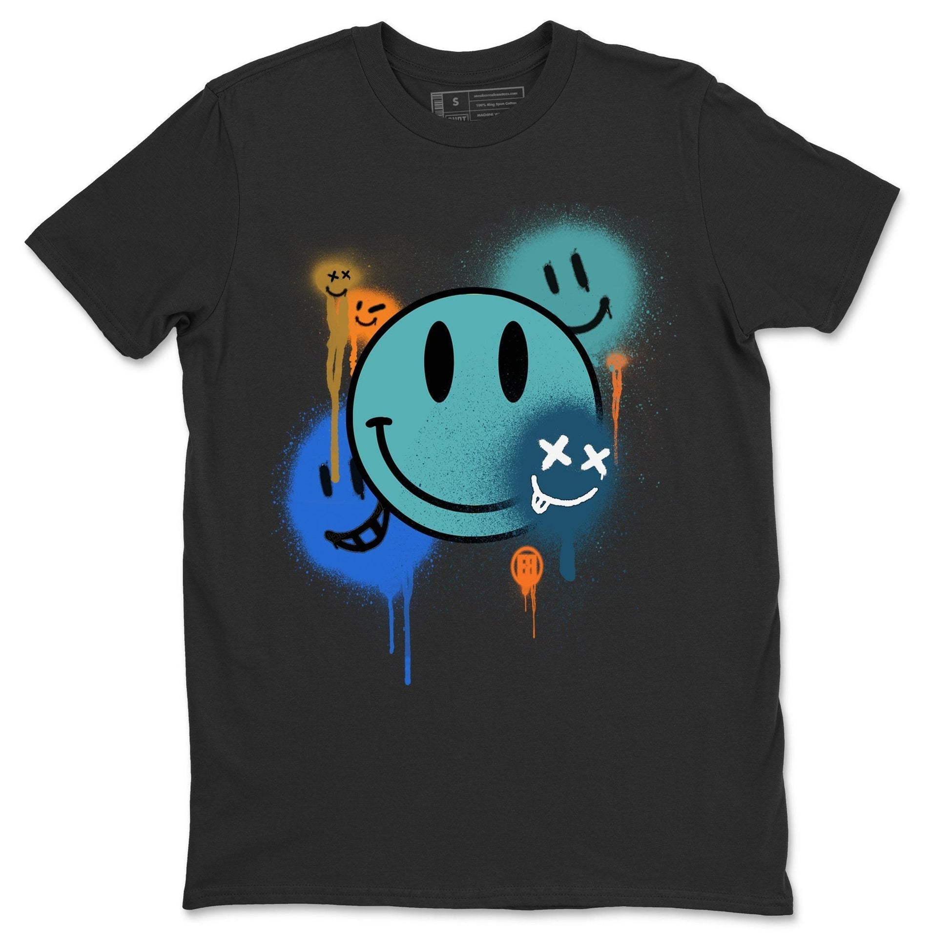 Smile Painting Unisex Tops - Yeezy 700 Faded Azure