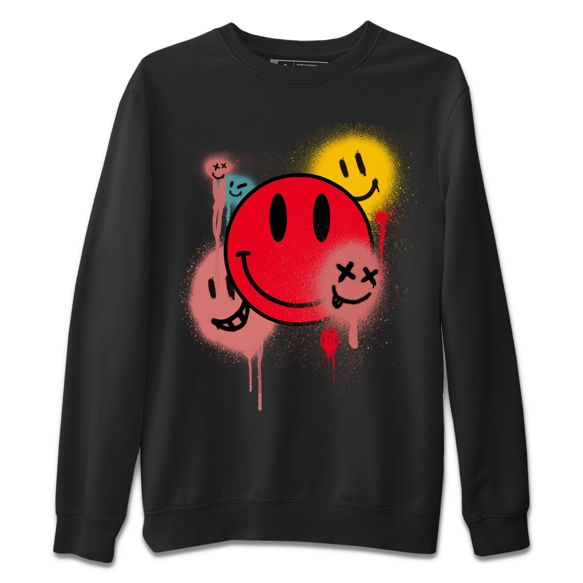 Smile Painting Unisex Tops - Yeezy 700 Hi-Res Red