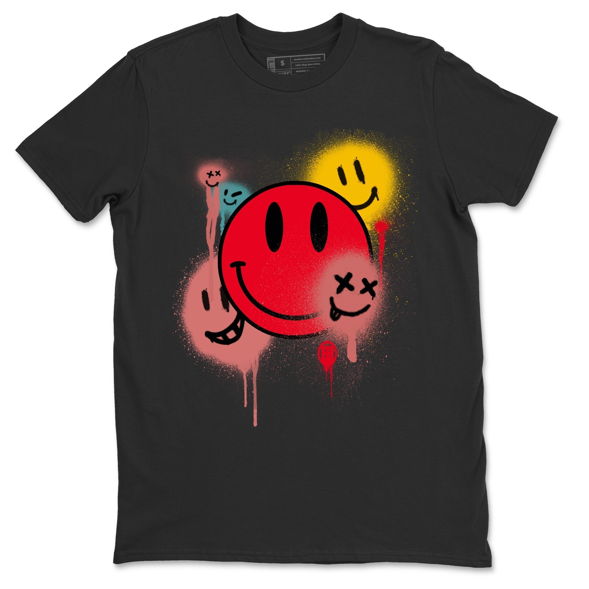 Smile Painting Unisex Tops - Yeezy 700 Hi-Res Red