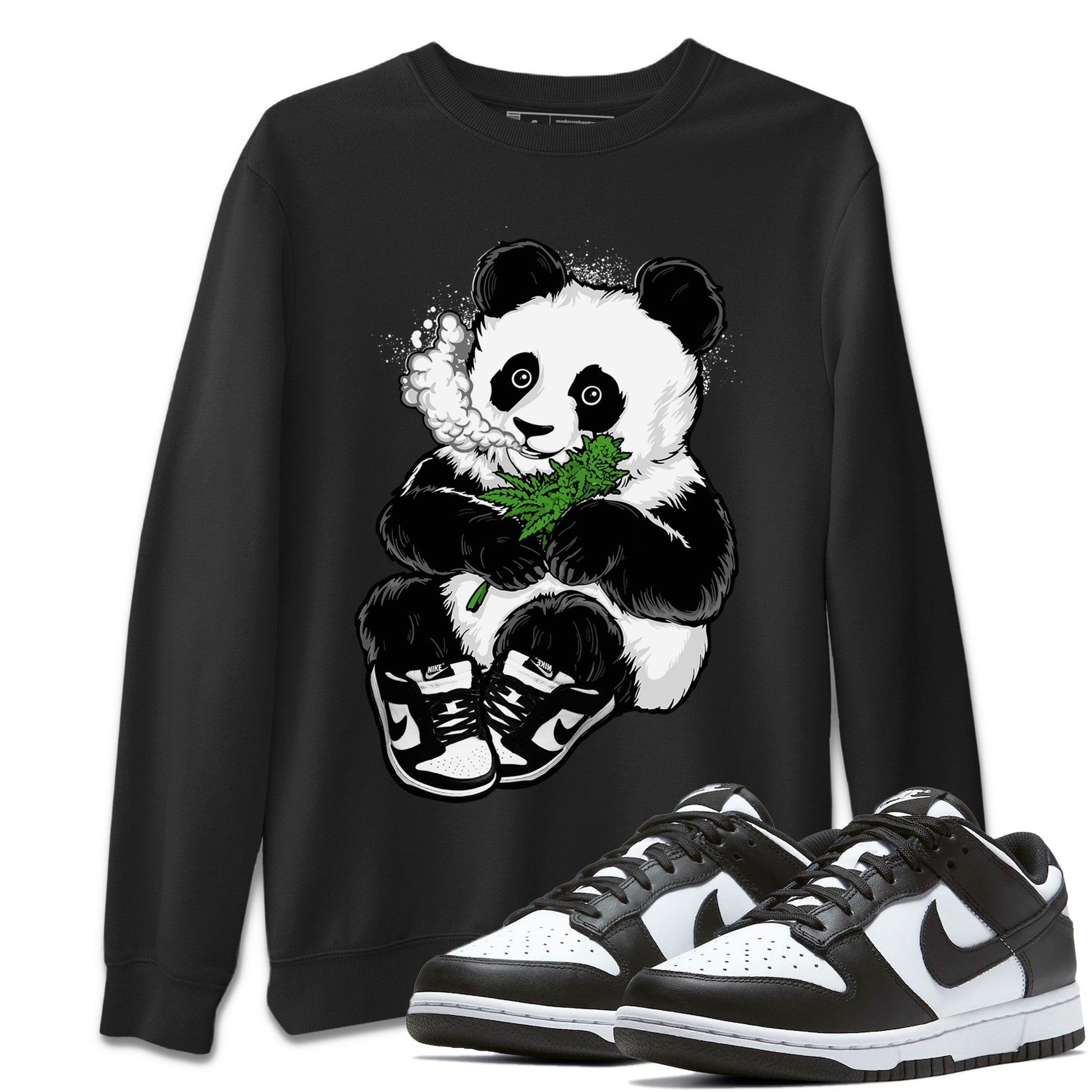 Smoking Panda Unisex Tops - Dunk Panda