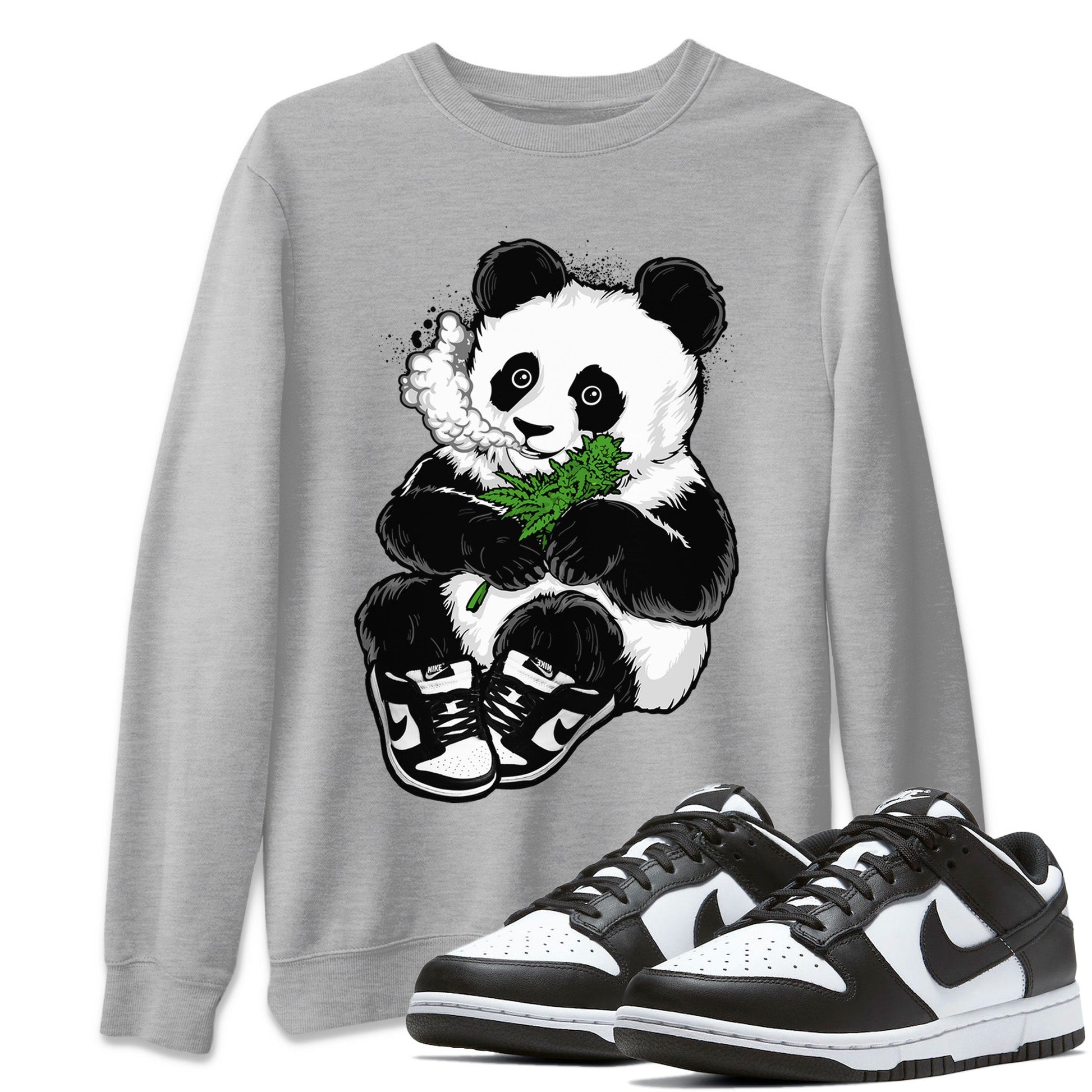 Smoking Panda Unisex Tops - Dunk Panda