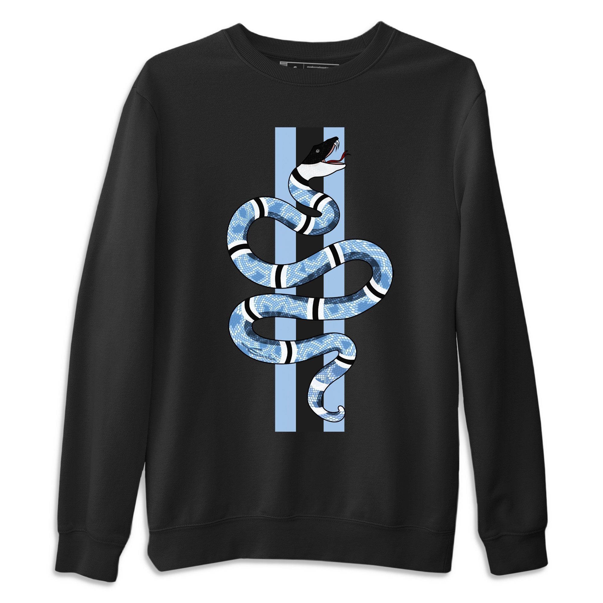 Snake Unisex Tops - Air Jordan 1 University Blue