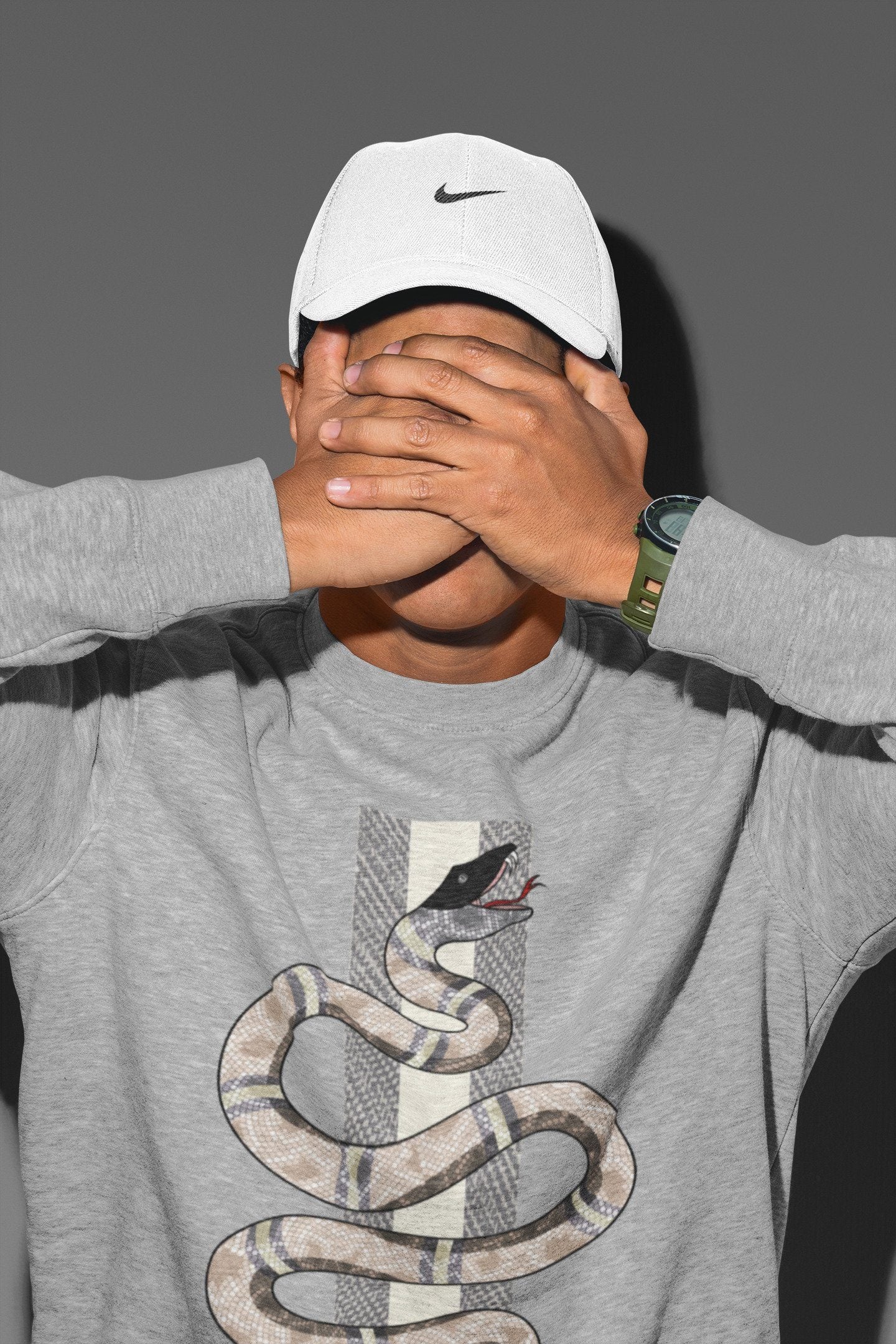 Snake Unisex Tops - Yeezy 350 Ash Pearl