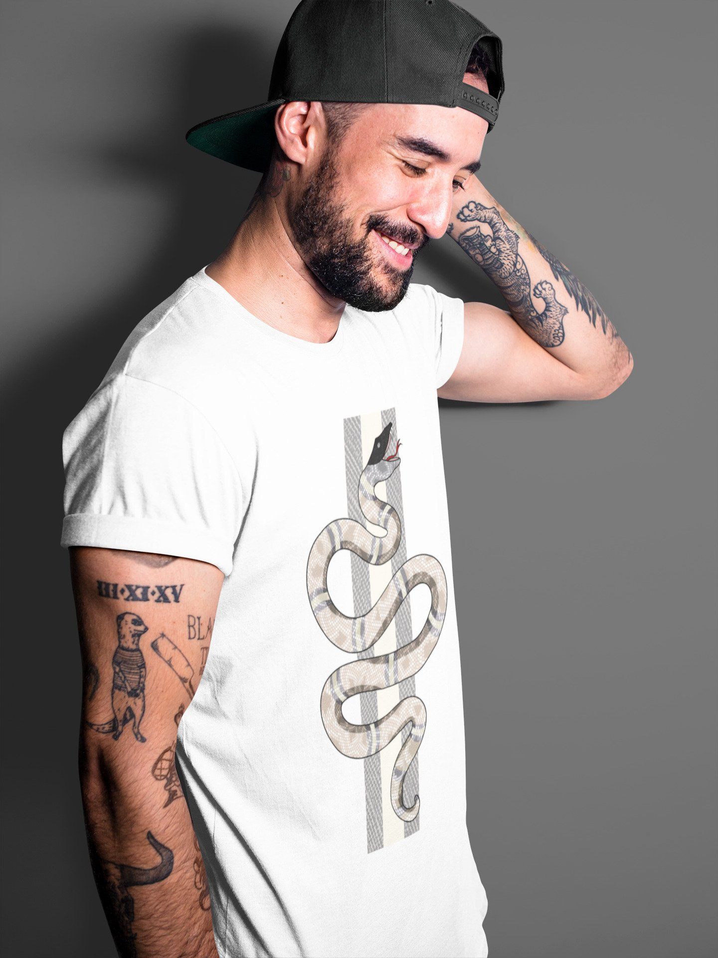 Snake Unisex Tops - Yeezy 350 Ash Pearl