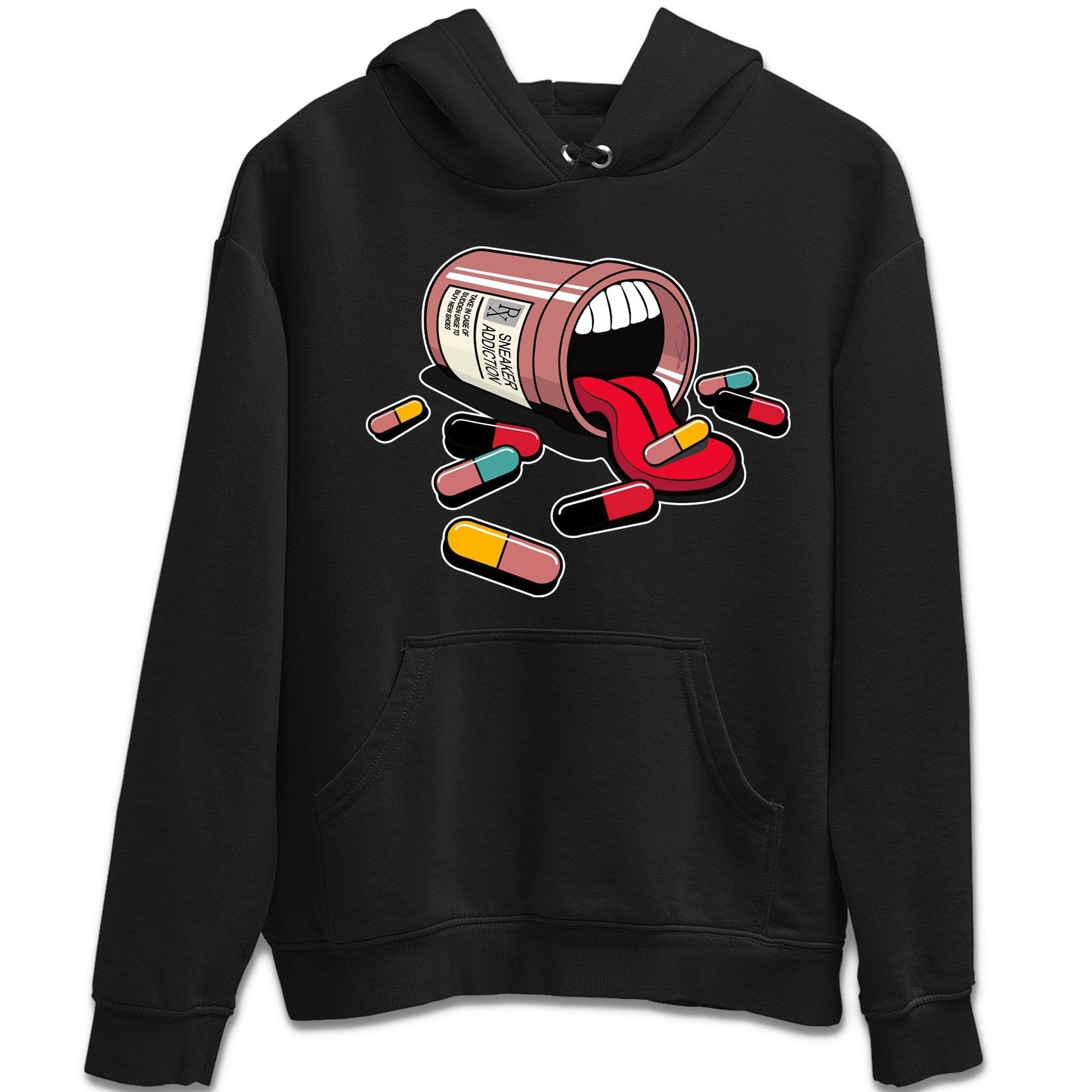 Sneaker Addiction Unisex Tops - Yeezy 700 Hi-Res Red