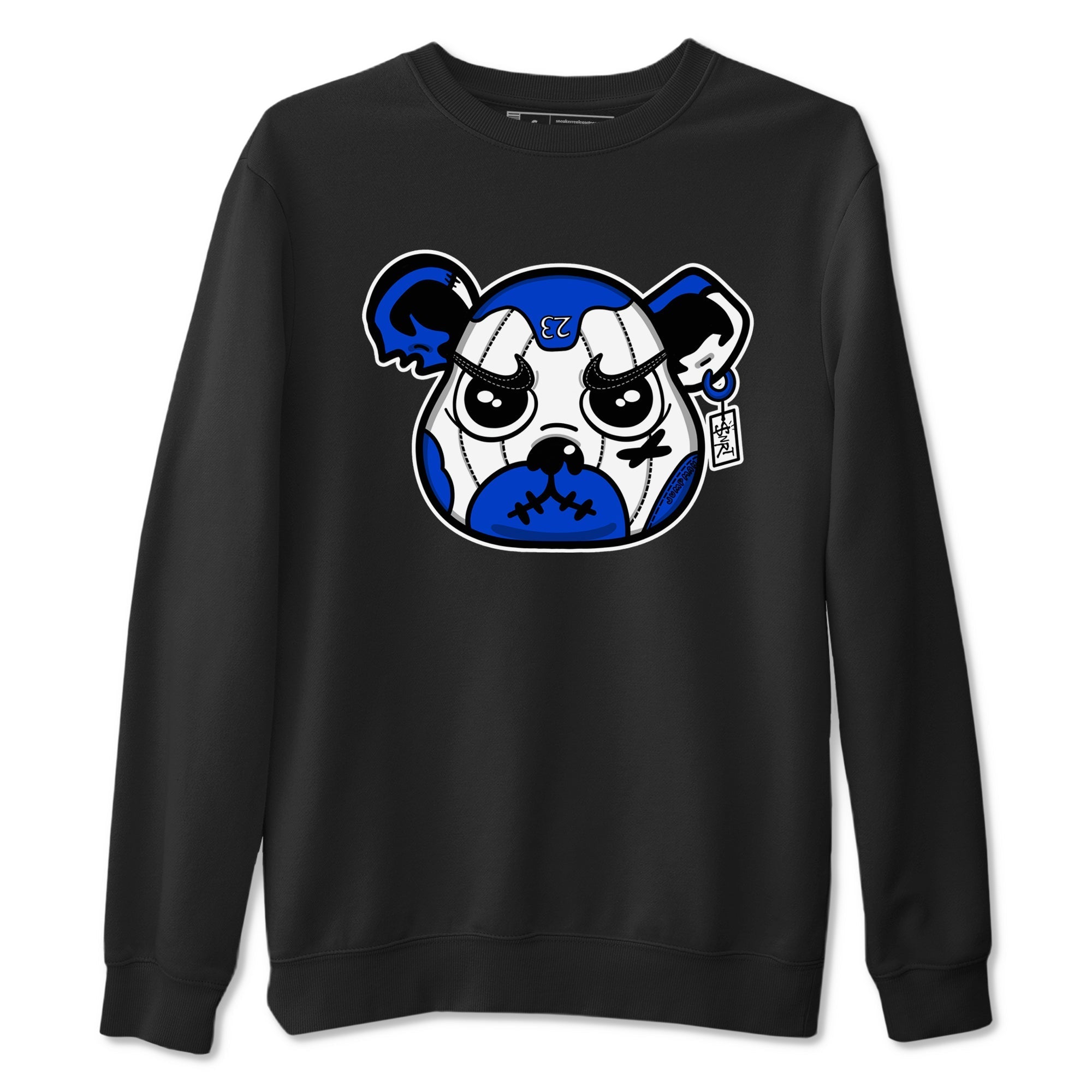 Sneaker Bear Face Sneaker Tees - Air Jordan 12 Blueberry