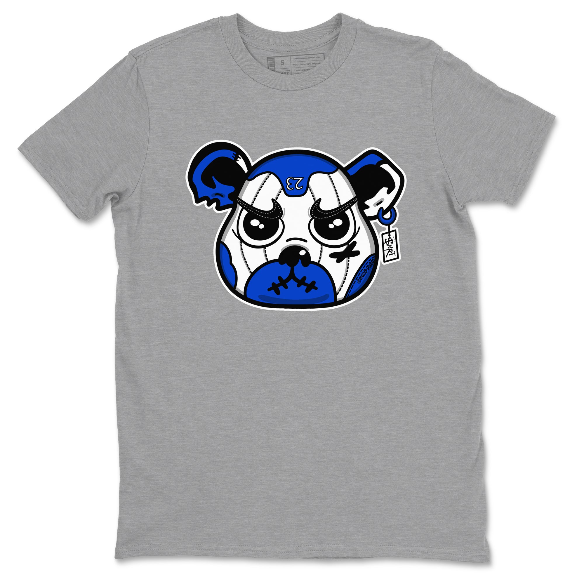 Sneaker Bear Face Sneaker Tees - Air Jordan 12 Blueberry