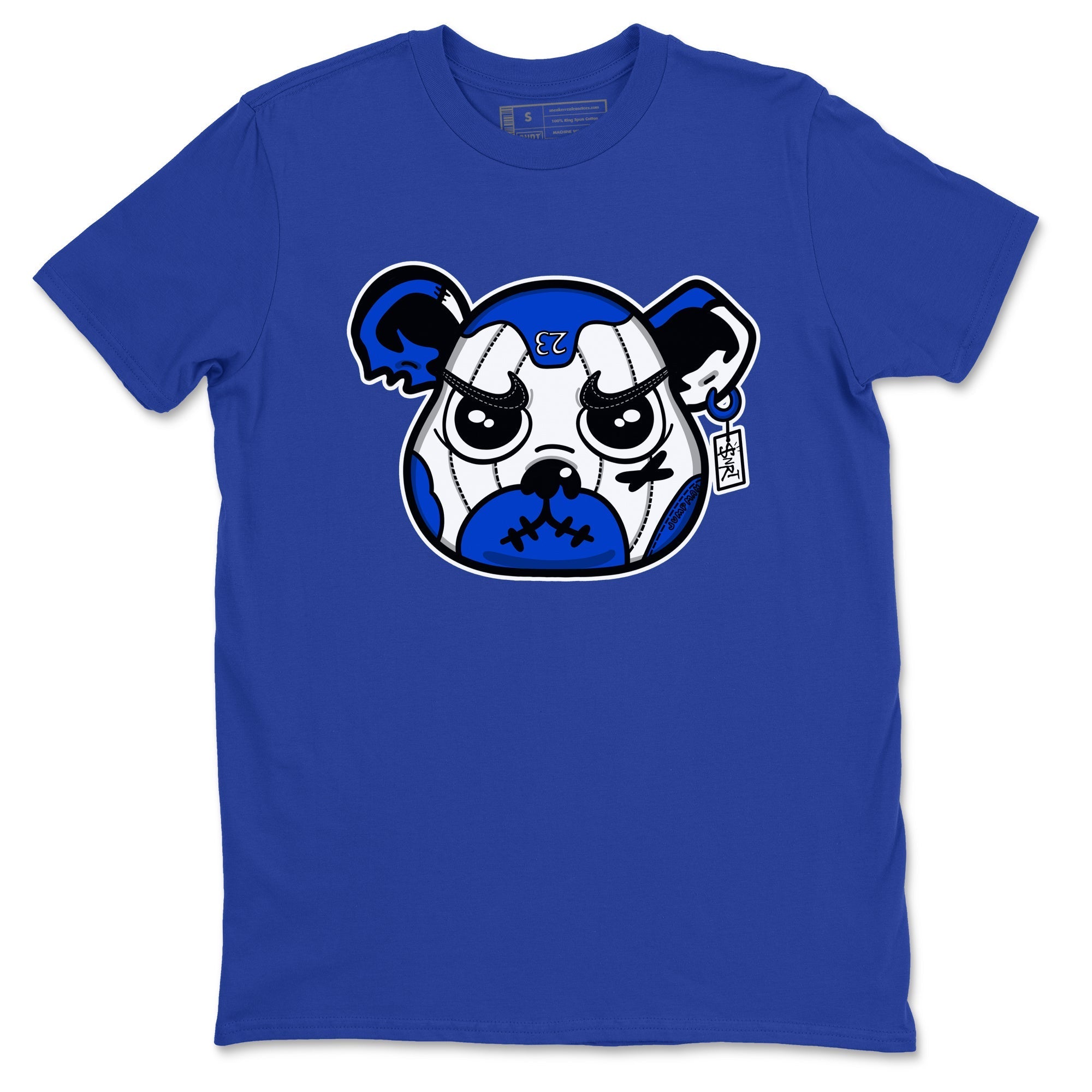 Sneaker Bear Face Sneaker Tees - Air Jordan 12 Blueberry