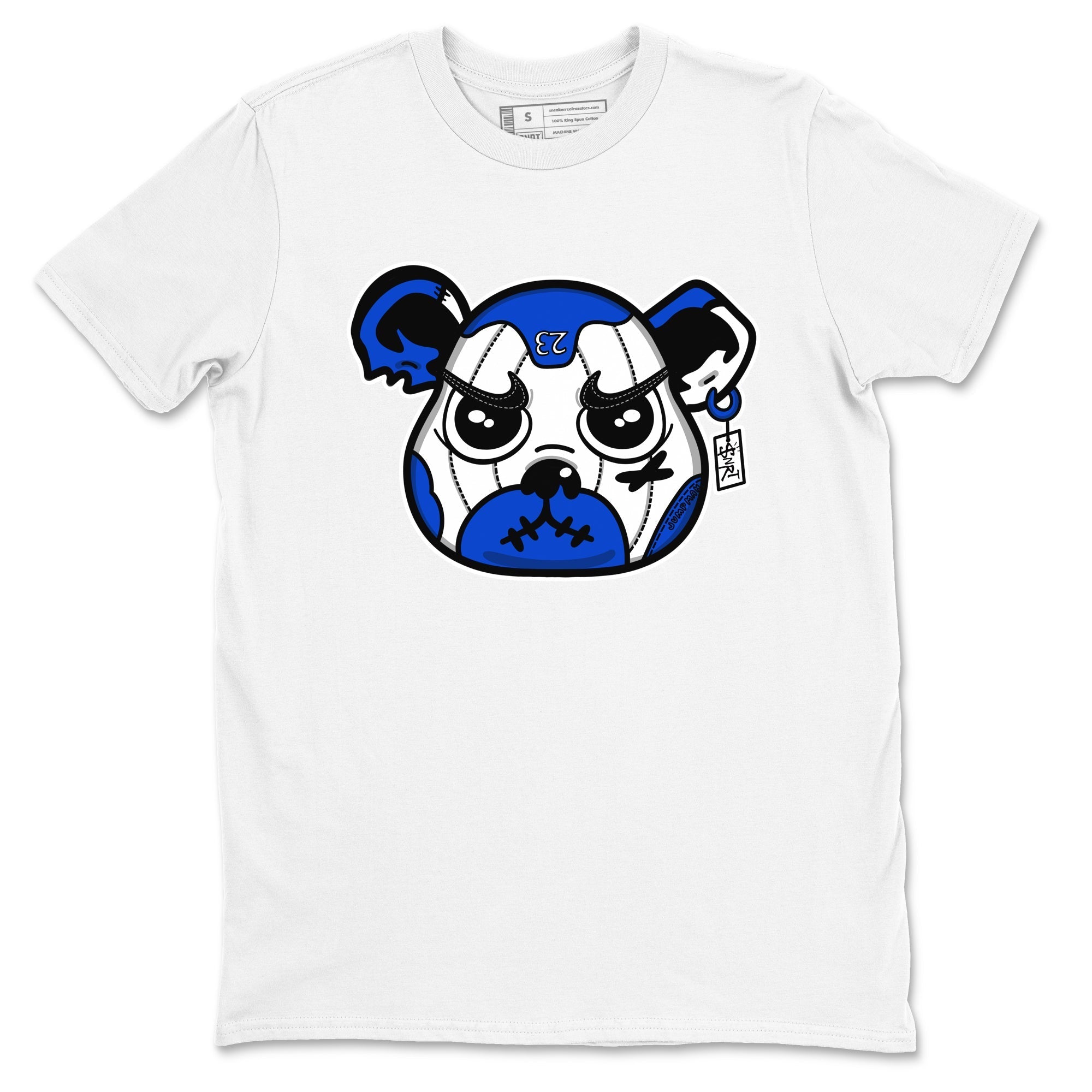 Sneaker Bear Face Sneaker Tees - Air Jordan 12 Blueberry