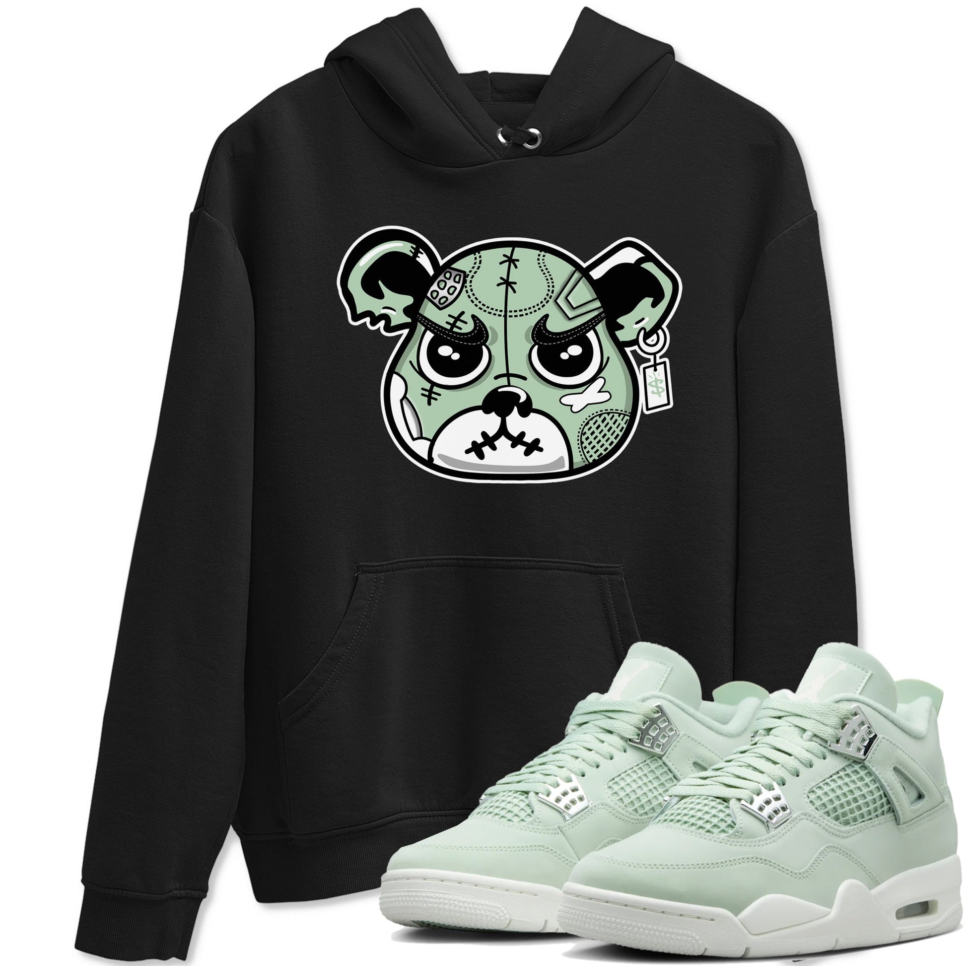 Sneaker Bear Face Sneaker Tees - Air Jordan 4 Abundance