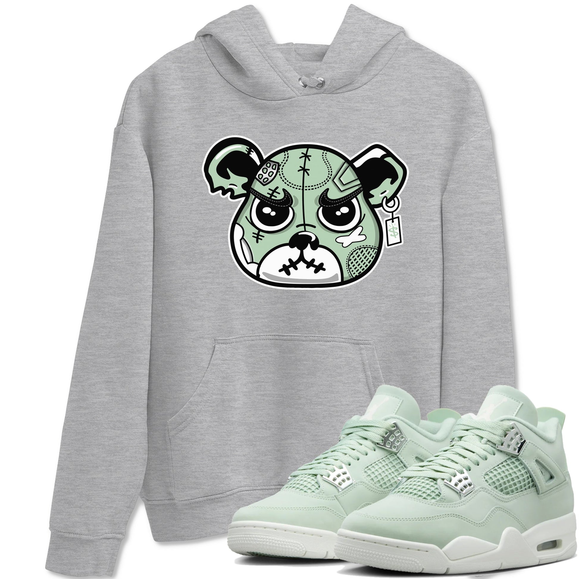 Sneaker Bear Face Sneaker Tees - Air Jordan 4 Abundance