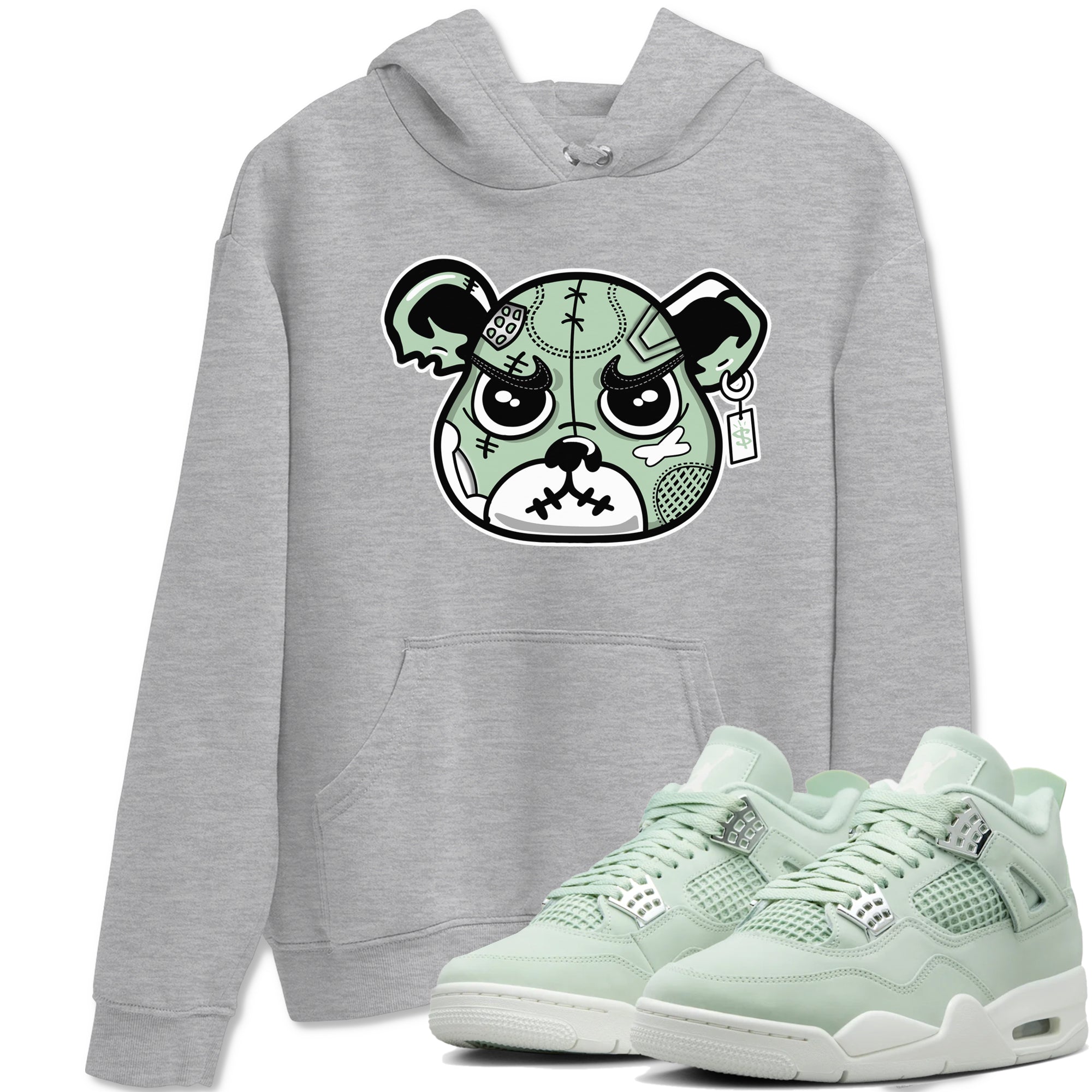 Sneaker Bear Face Sneaker Tees - Air Jordan 4 Abundance
