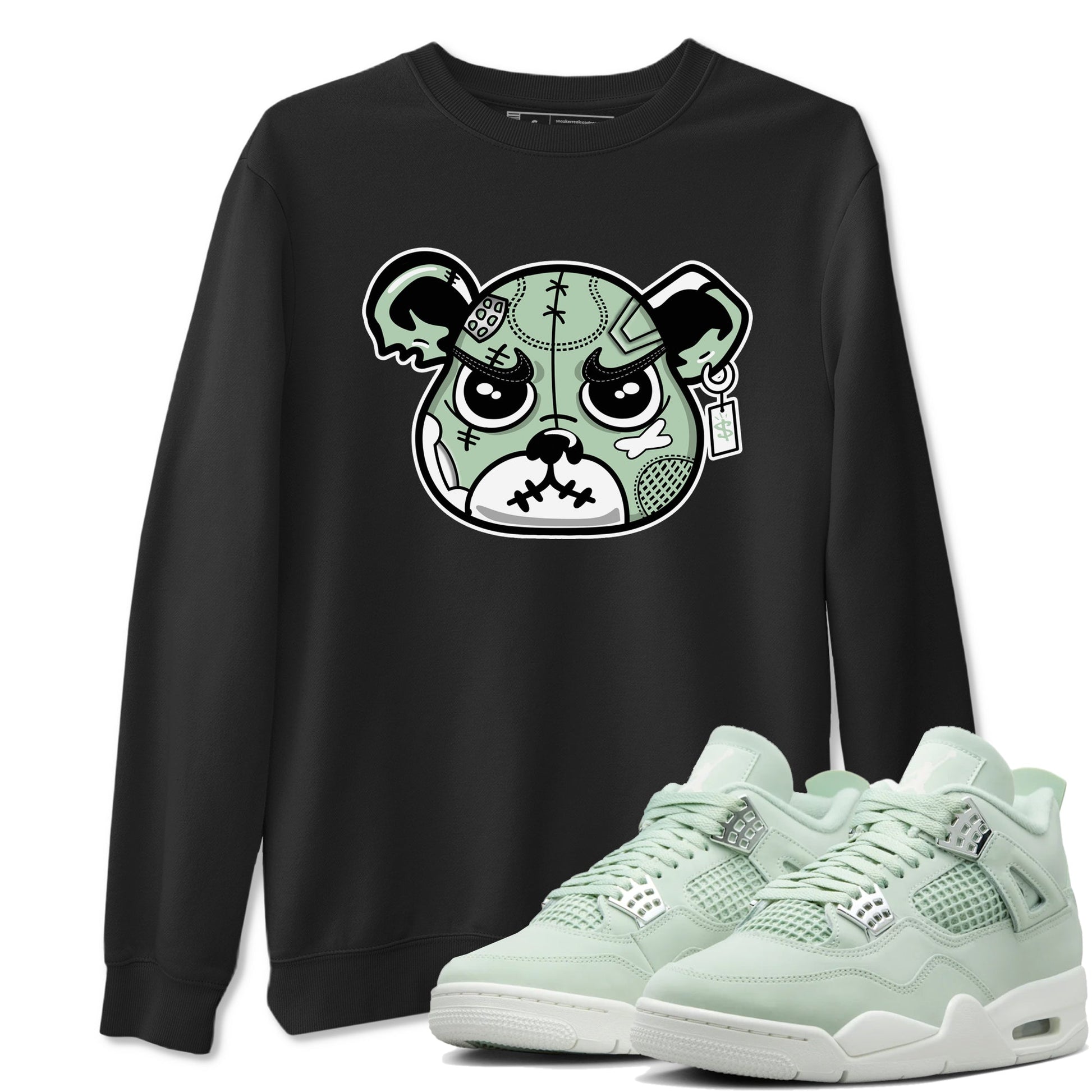 Sneaker Bear Face Sneaker Tees - Air Jordan 4 Abundance