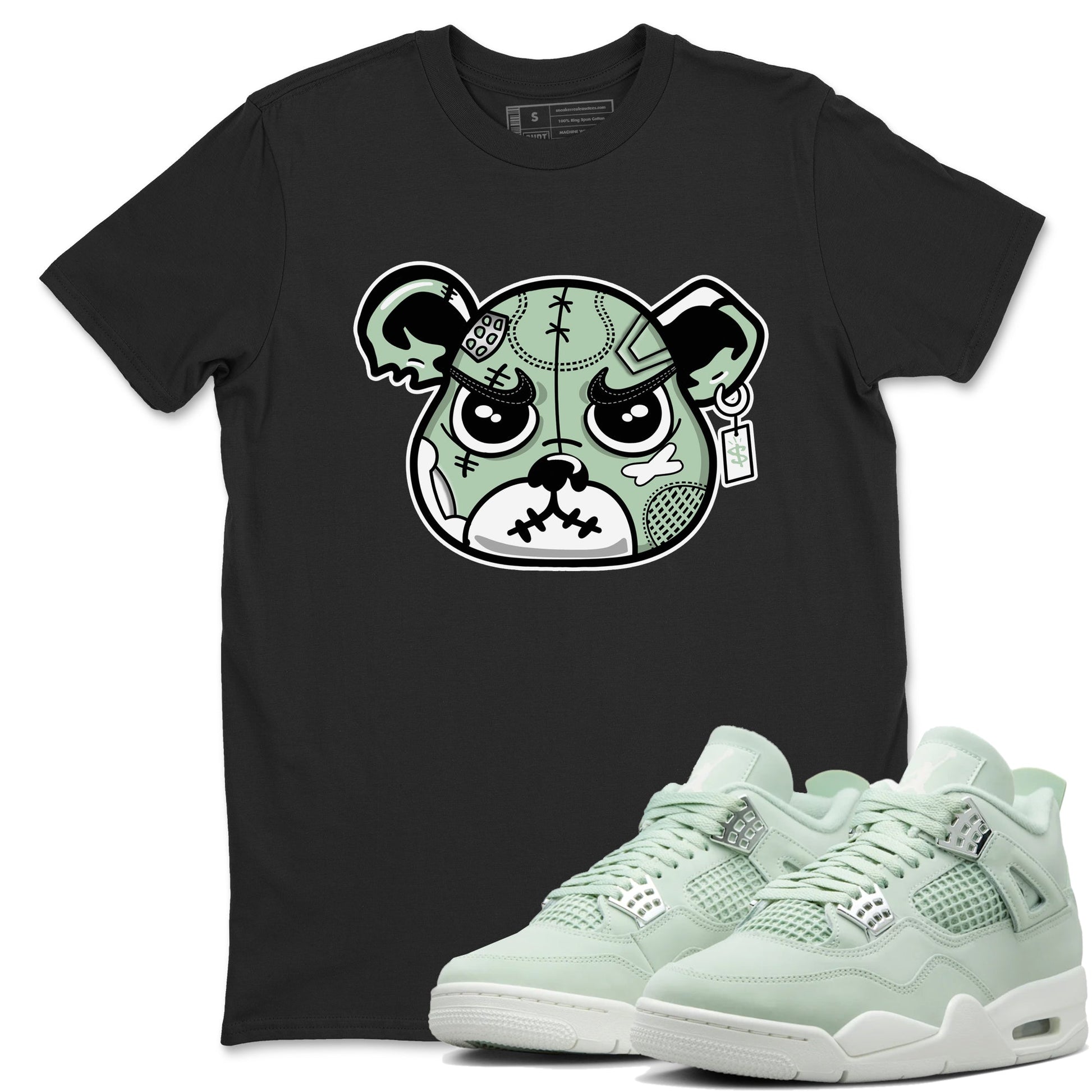 Sneaker Bear Face Sneaker Tees - Air Jordan 4 Abundance