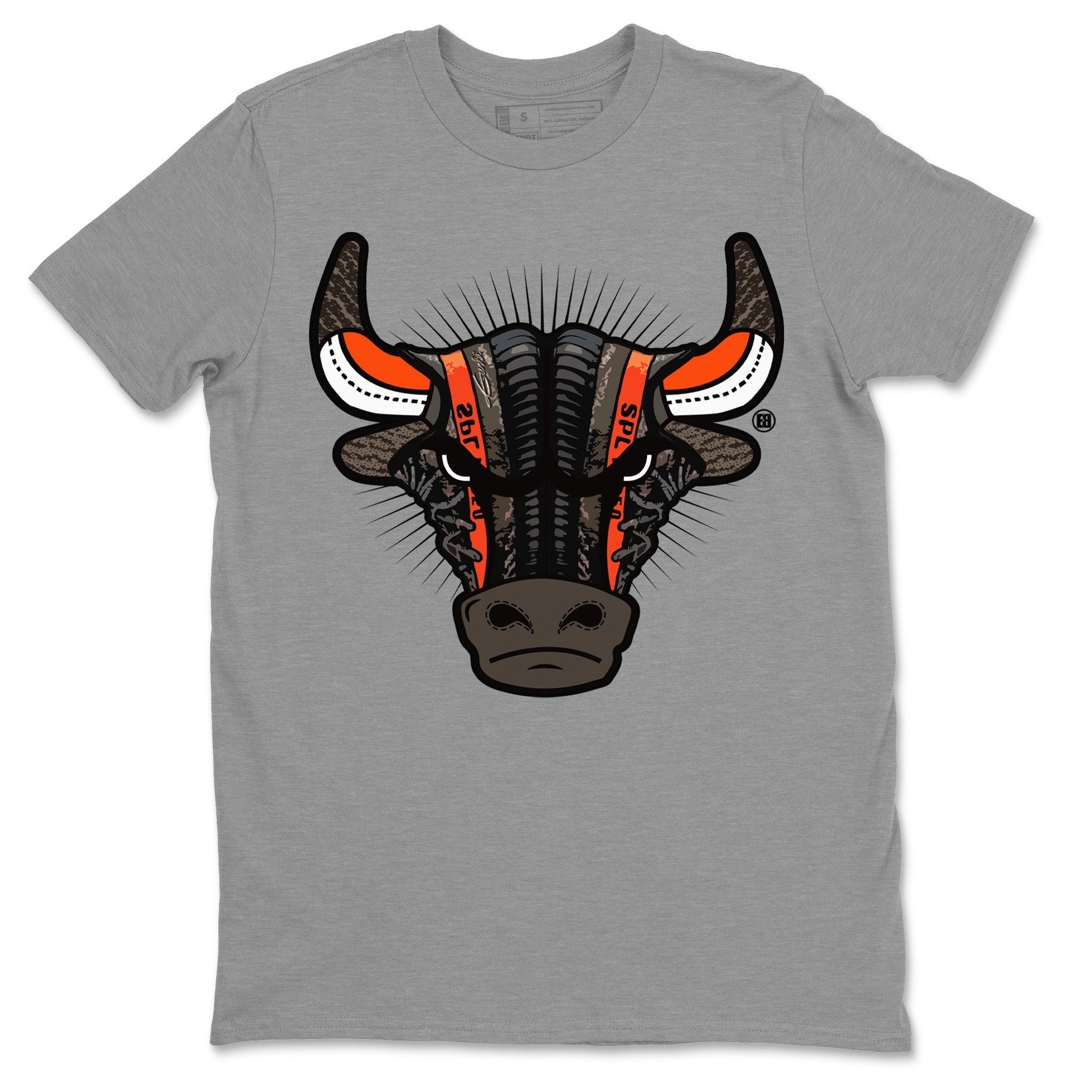 Sneaker Bull Head Unisex Tops - Yeezy 350 Carbon Beluga